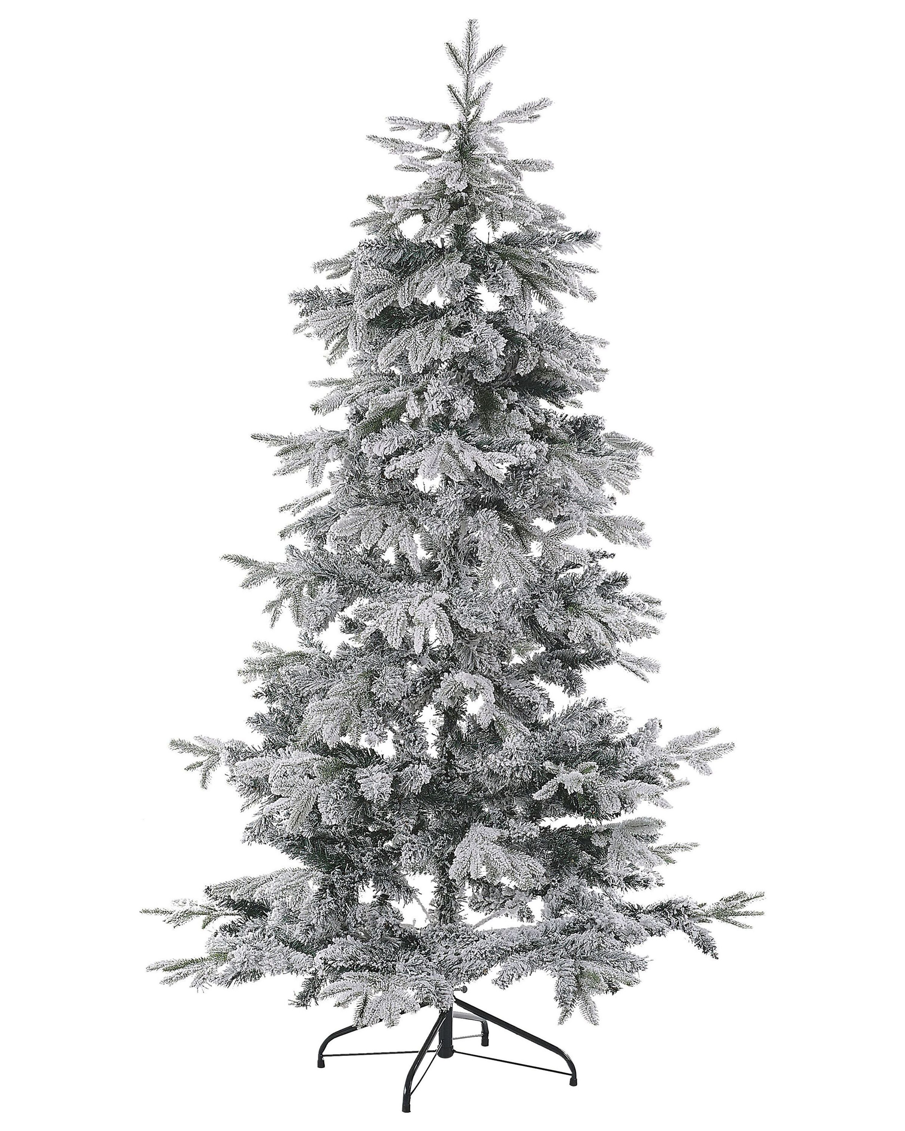 Artificial Snowy Christmas Tree TOMICHI 210 cm White