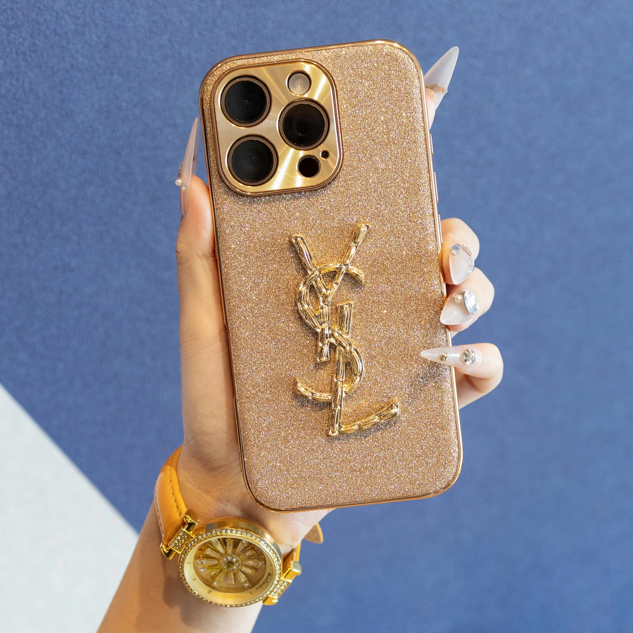 Y-S-L x Premium Shine Series iPhone Case - Wholesale & Influencer