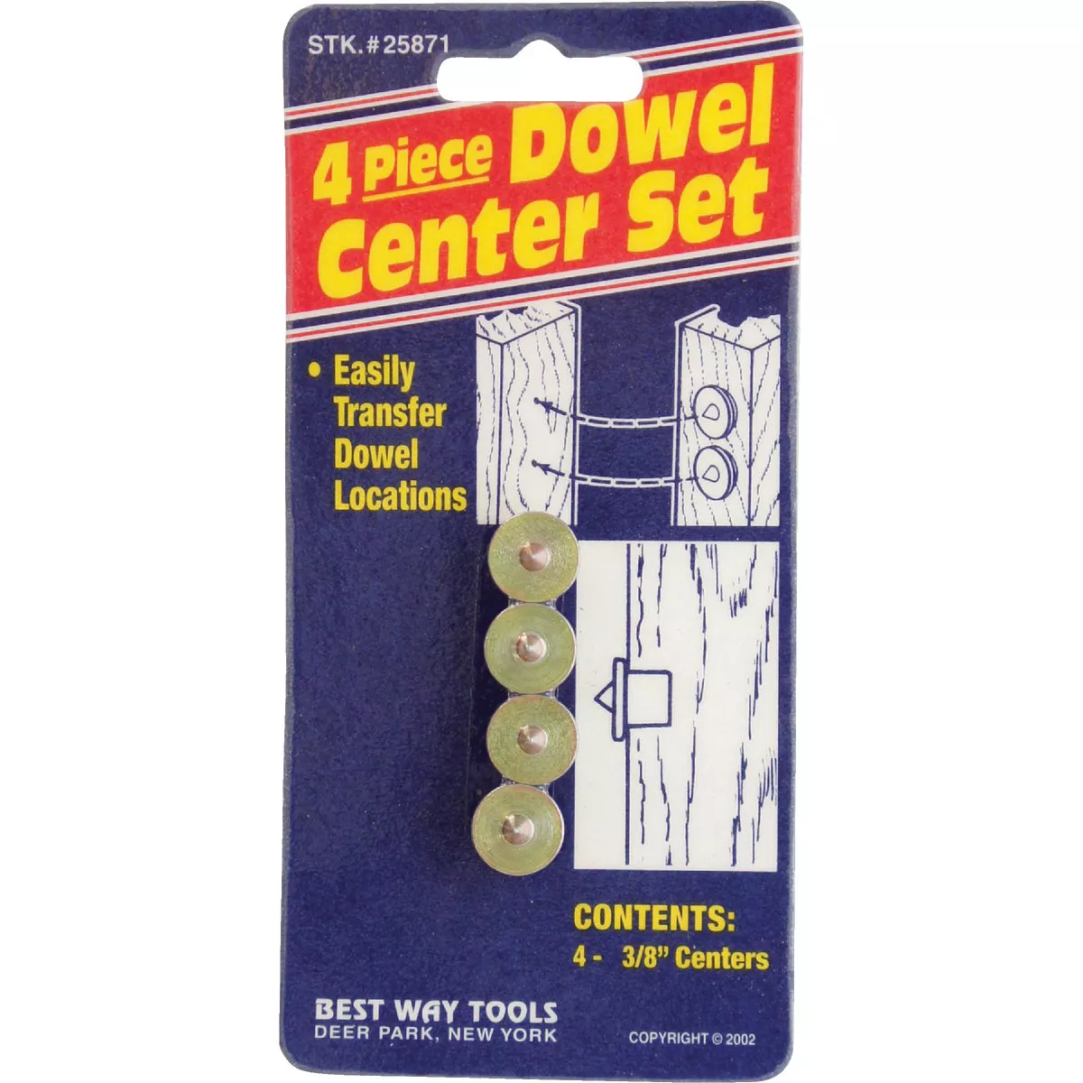 Plug Cutters & Dowel Centers