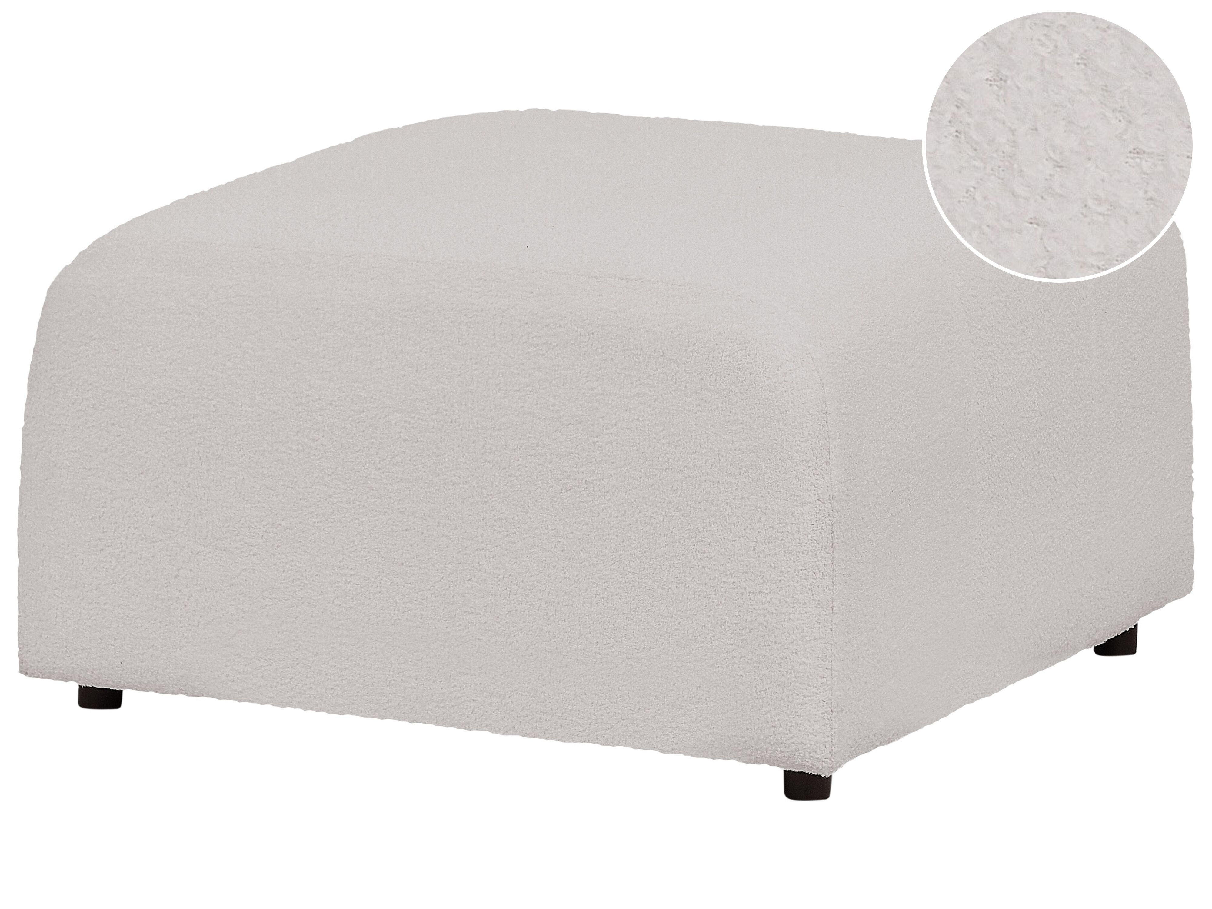 Ottoman FALSTERBO Boucle Light Grey