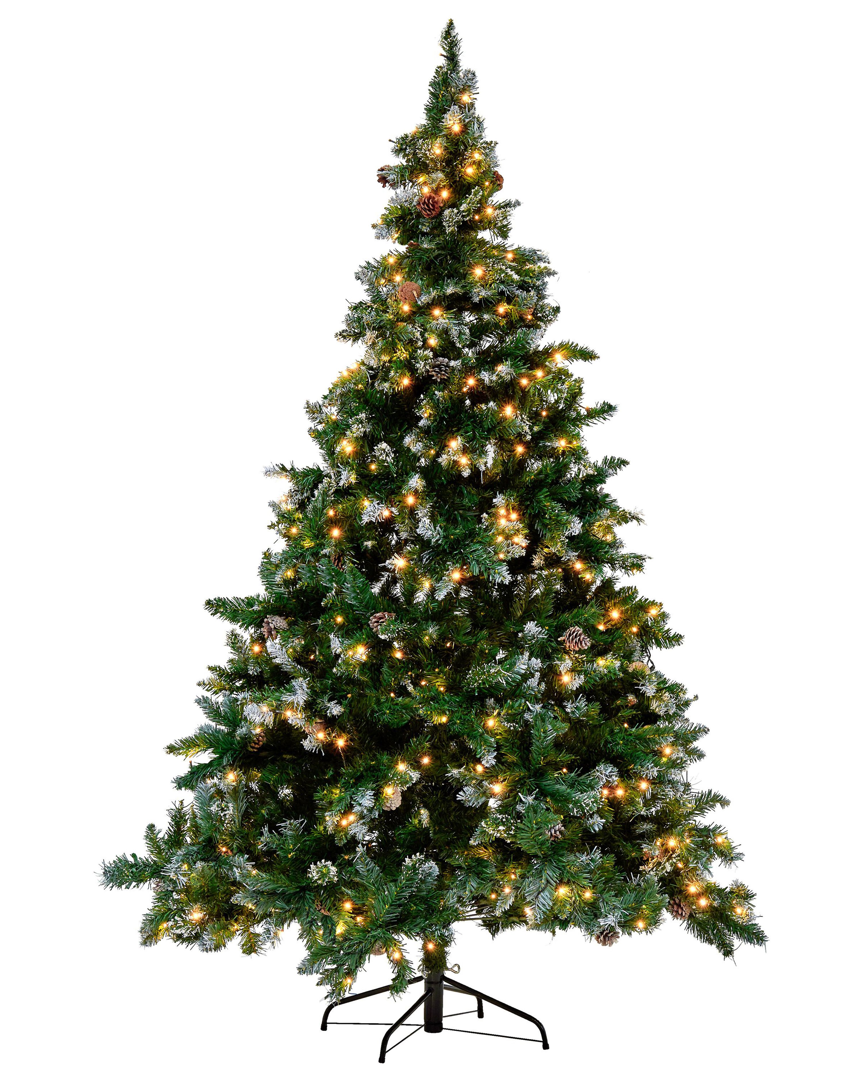 Artificial Christmas Tree LED PALOMAR 180 cm Dark Green
