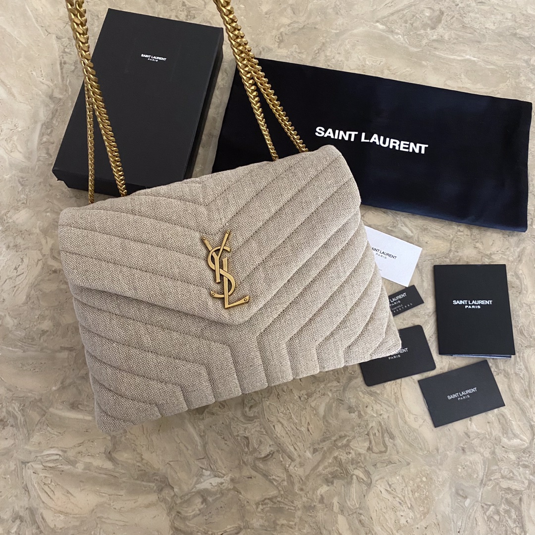 LOULOU SMALL BAG IN Y-QUILTED LEATHER