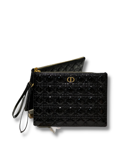 Large Caro Daily Pouch Black/Grey/Brown For Women 12in/30cm S5086UWHC_M9001:1High-quality replica