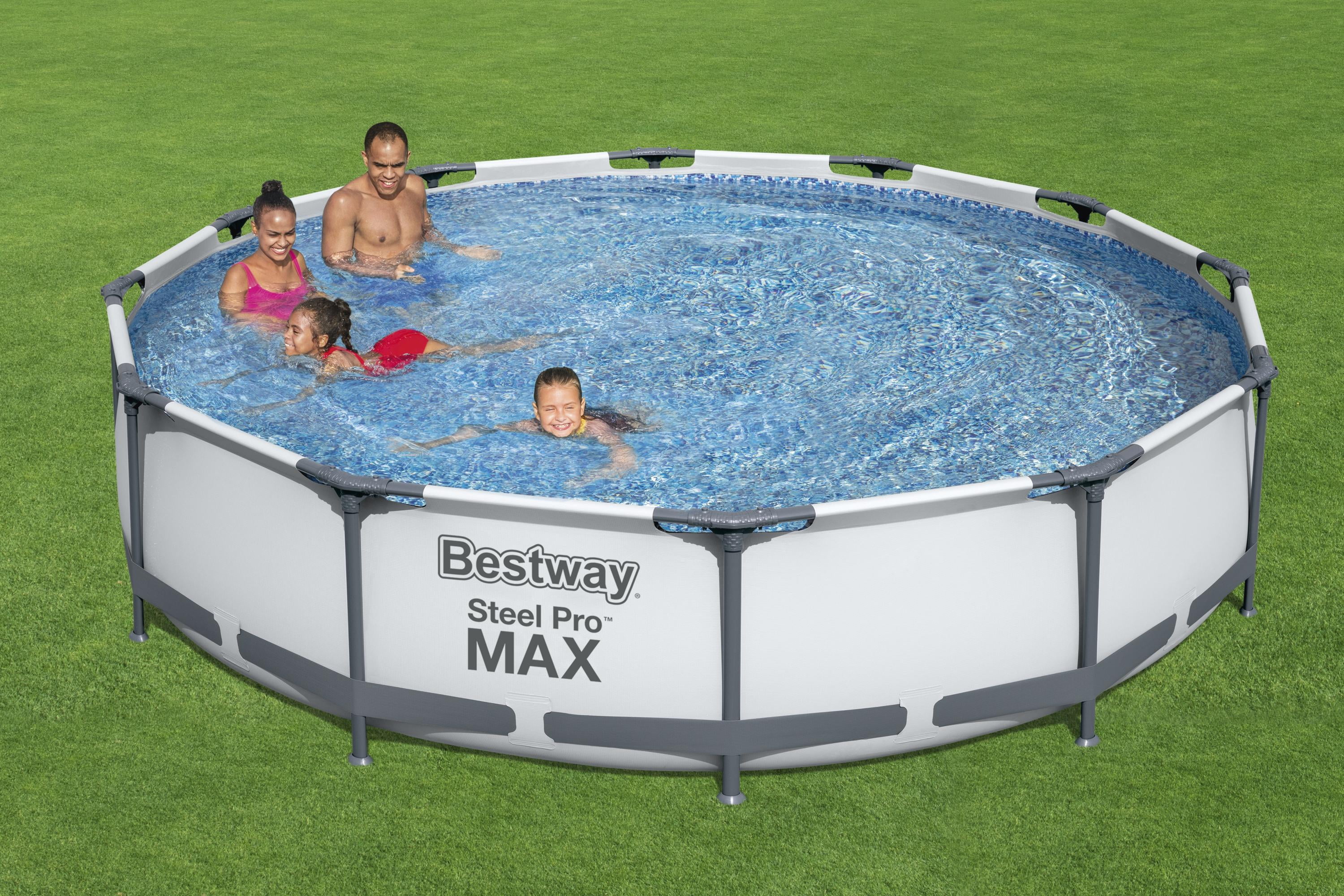 Bestway Steel Pro MAX 10' x 30" Above Ground Pool Set Round - Image 17