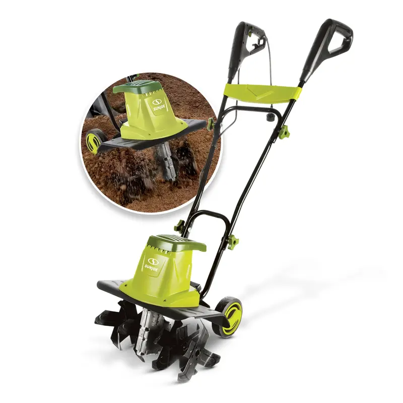 Sun Joe Electric Garden Tiller Cultivator, 16-Inch, 13.5-Amp - TJ604E Sun Joe Electric Garden Tiller Cultivator, 16-Inch, 13.5-Amp - TJ604E
