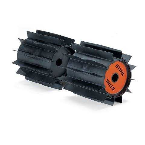 STIHL PowerSweep Attachment With Heavy-Duty Rubber Flaps - KW KM - Image 3 STIHL PowerSweep Attachment With Heavy-Duty Rubber Flaps - KW KM - Image 3