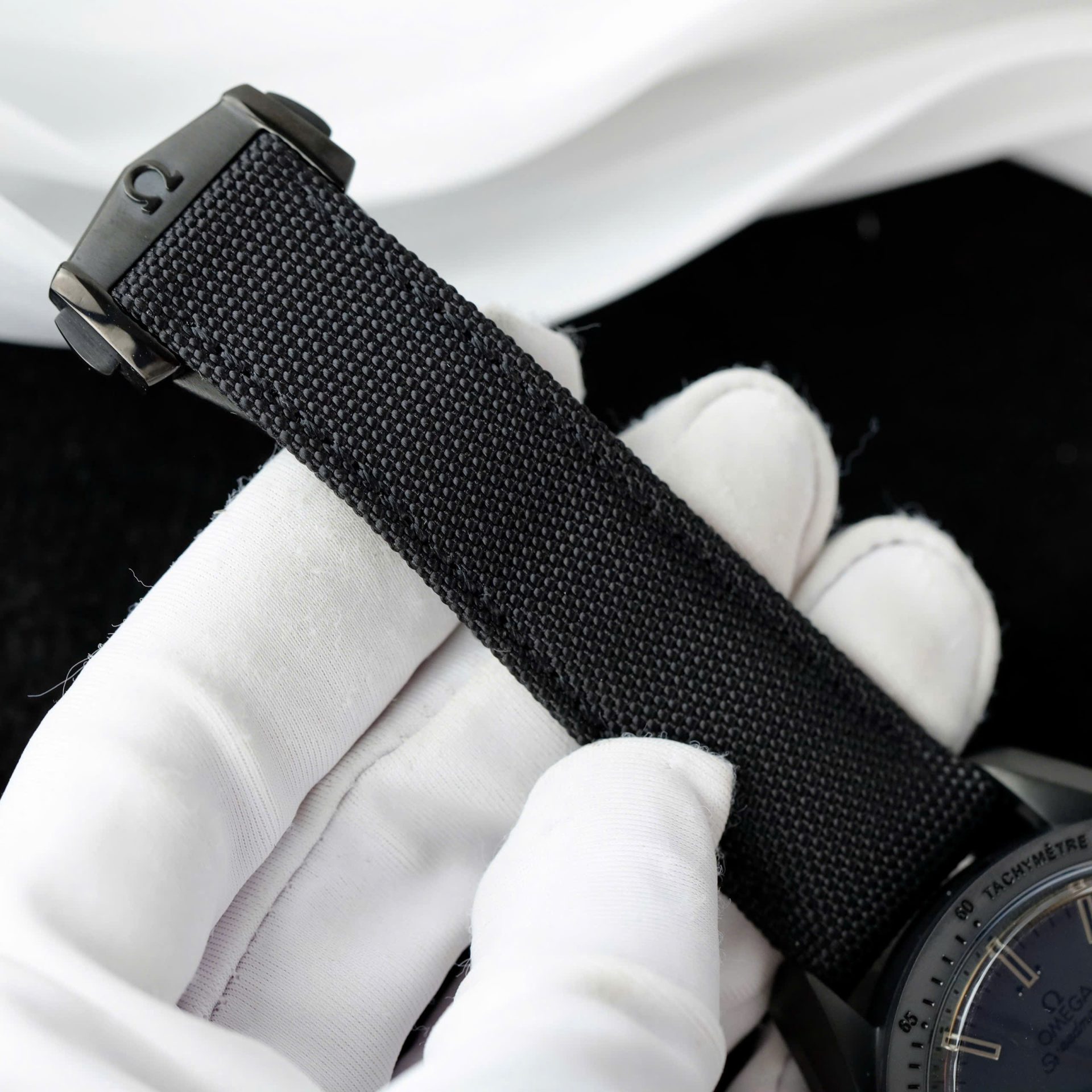 Omega Replica Watch Speedmaster Black Ceramic OM Factory 44mm - Top club