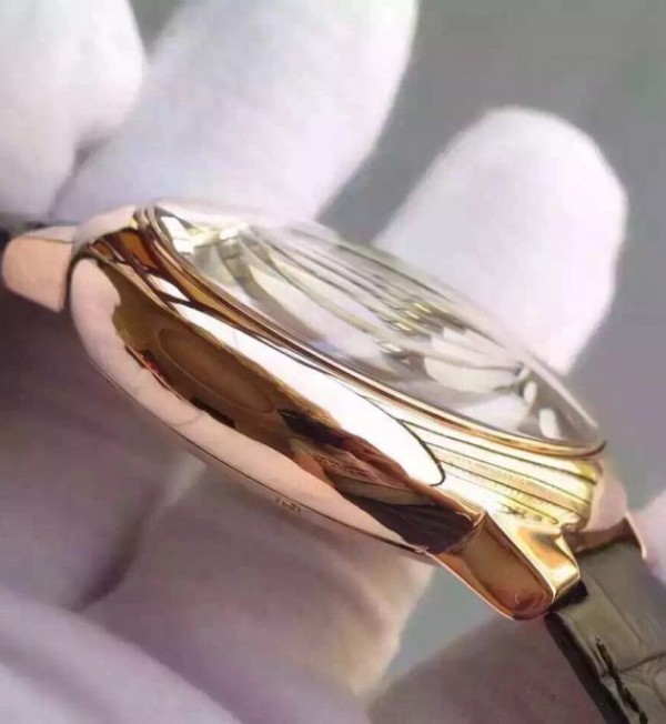 Replica Cartier Ballon de Cartier 46MM Tourbillon RG White Dial Leather Strap Flying Tour - Top club