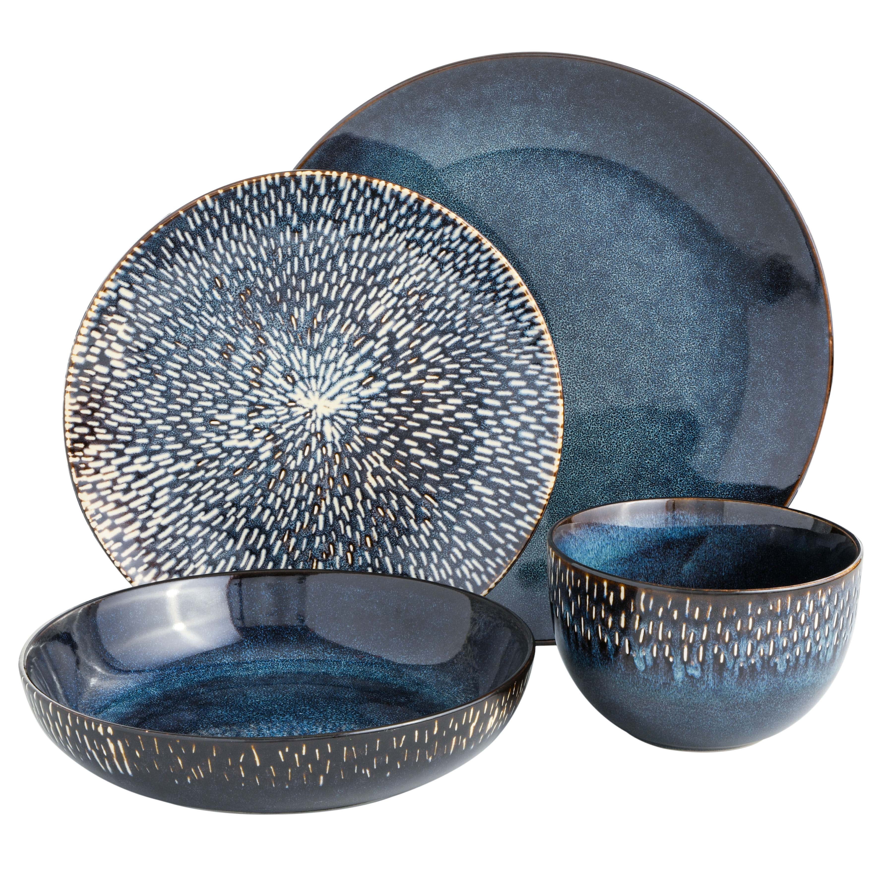 Gibson Elite Matisse 16-Piece Dinnerware Set - Taupe - Image 14