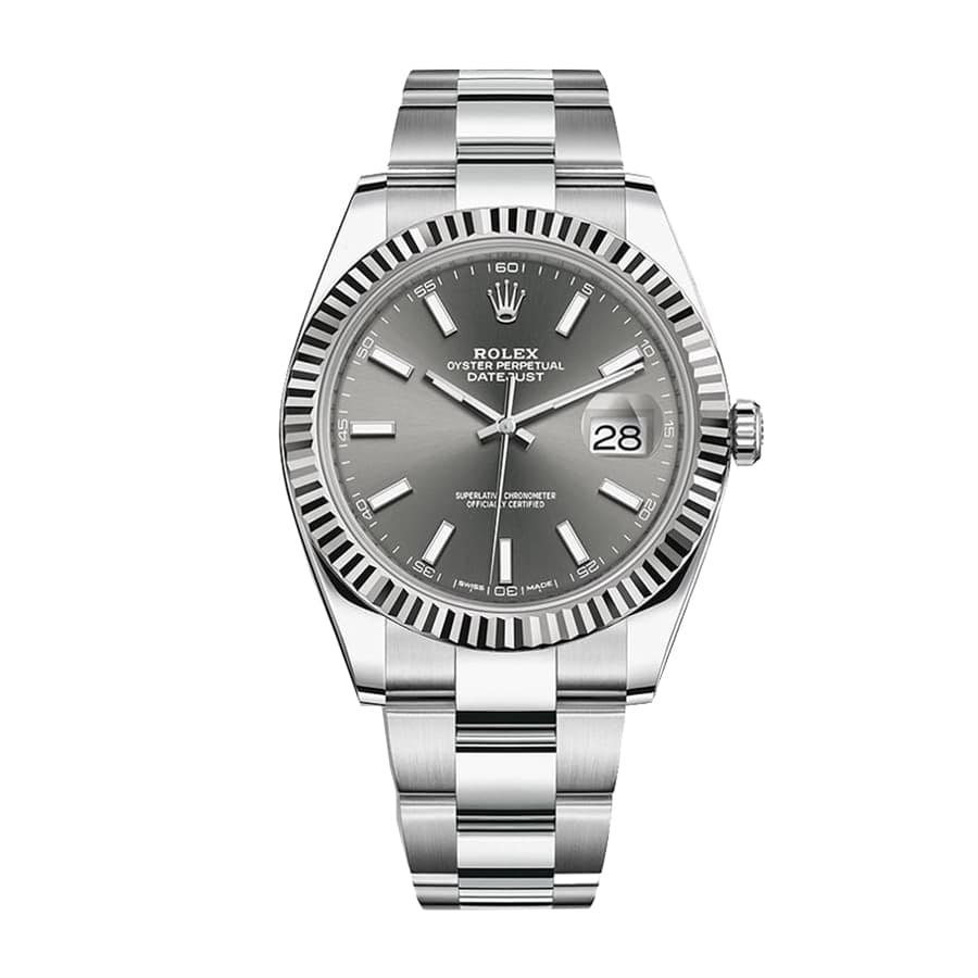 Rolex Datejust Grey Dial Replica - Top club