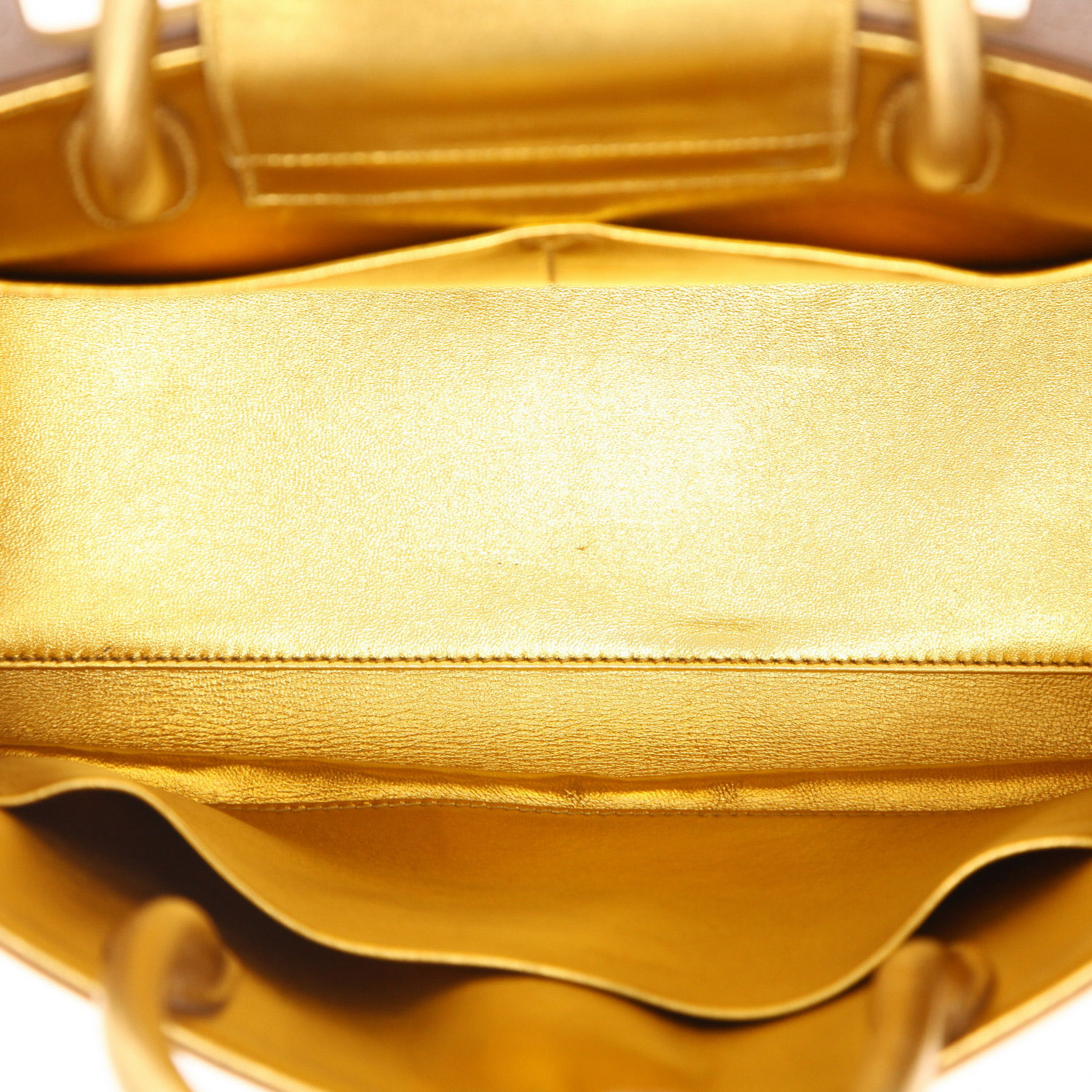 Dior Diorever handbag in gold leather1:1High-quality replica
