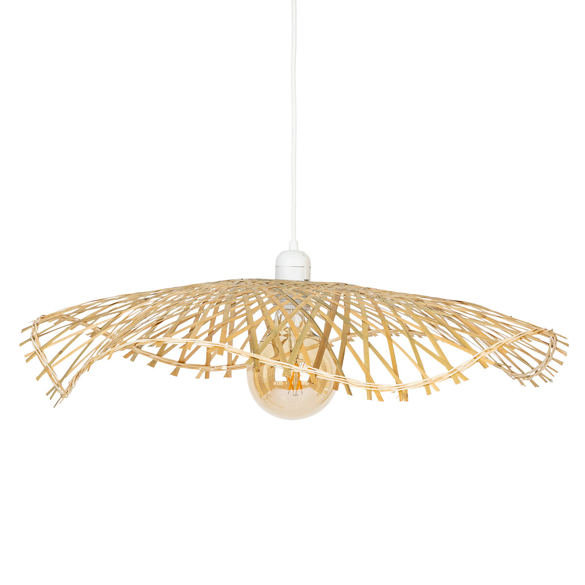 Pendant light "Tess" Bamboo, D.58 cm