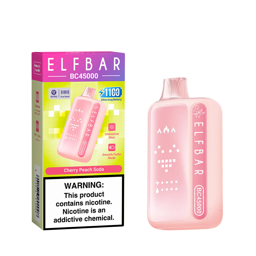 ELFBAR BC45000 ładowalny jednorazowy e-papieros (wszystkie smaki)