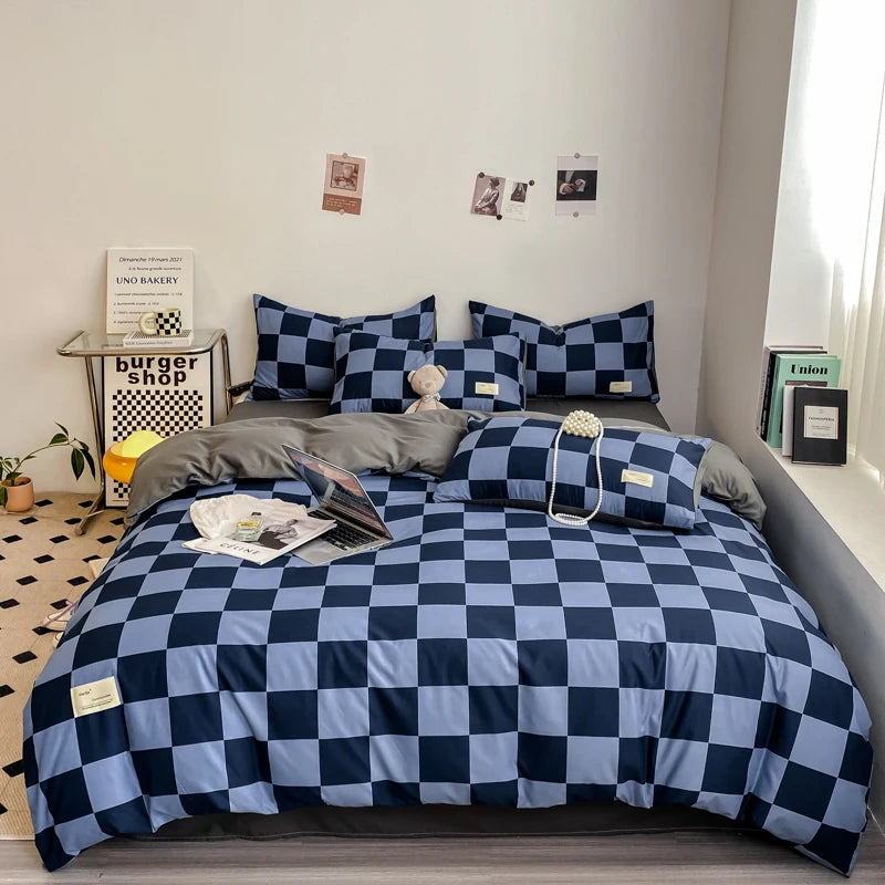 CheckeredDream | Volle Ruit Dekbed met Kussenslopen