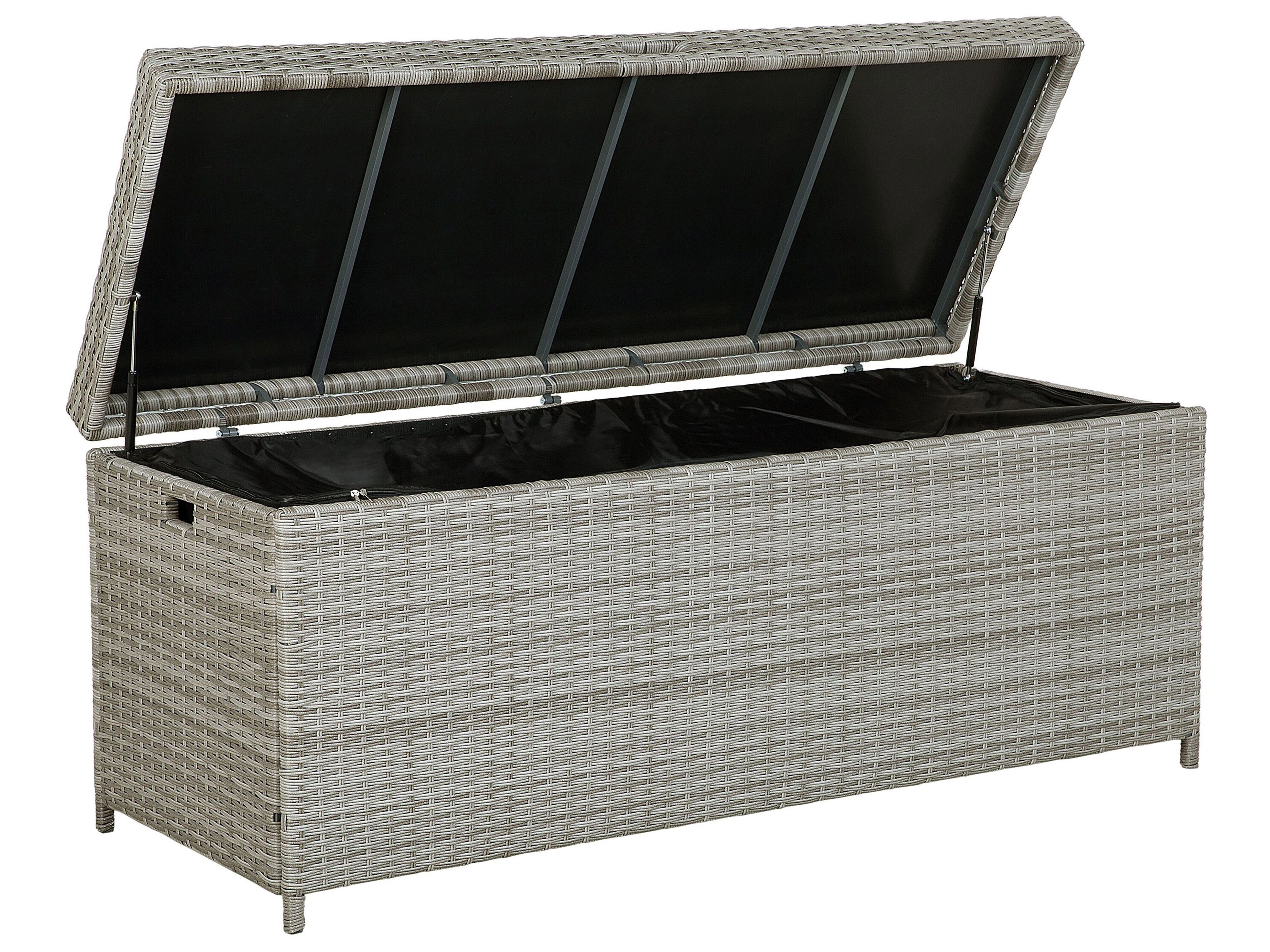 Storage Box MODENA 158 cm 63 cm Grey