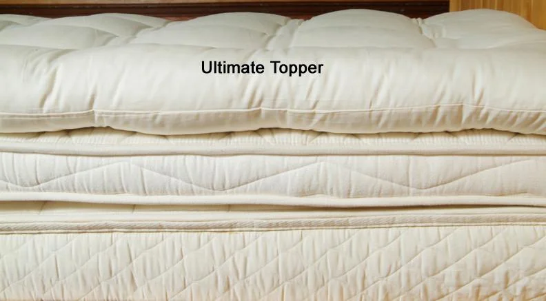 Holy Lamb Organics Certified Organic Cotton & Eco Wool Ultimate Wool Mattress Toppers
