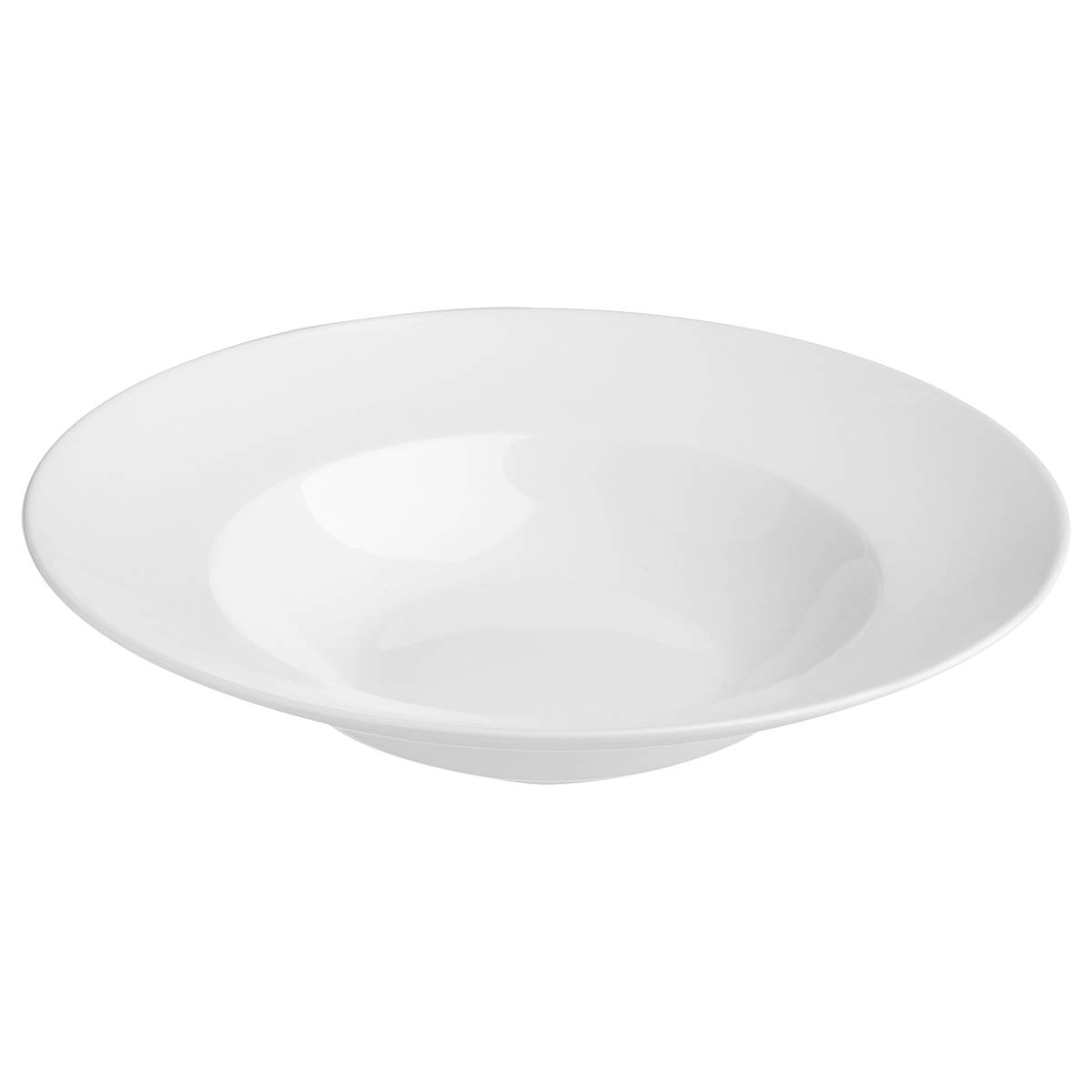 Pasta plate "Round" D.26.8 cm, White