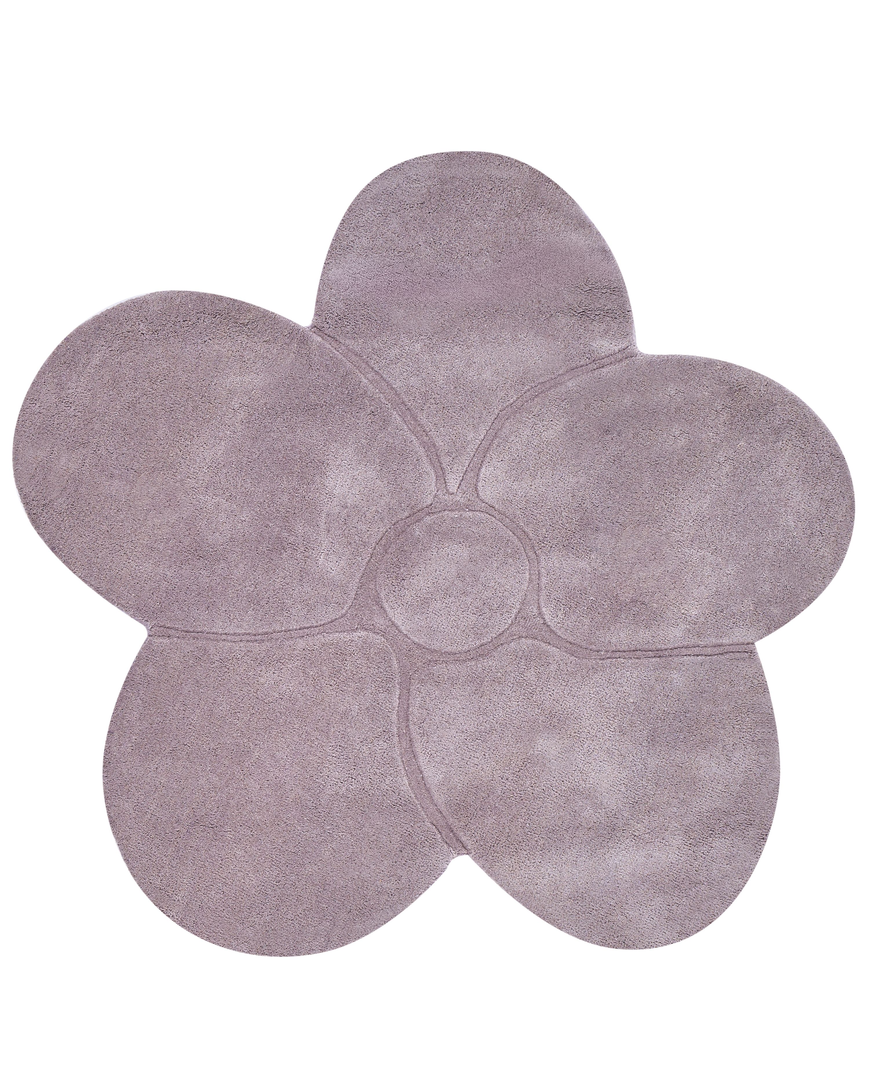 Rug KOKKINI Violet ø 140 cm Wool