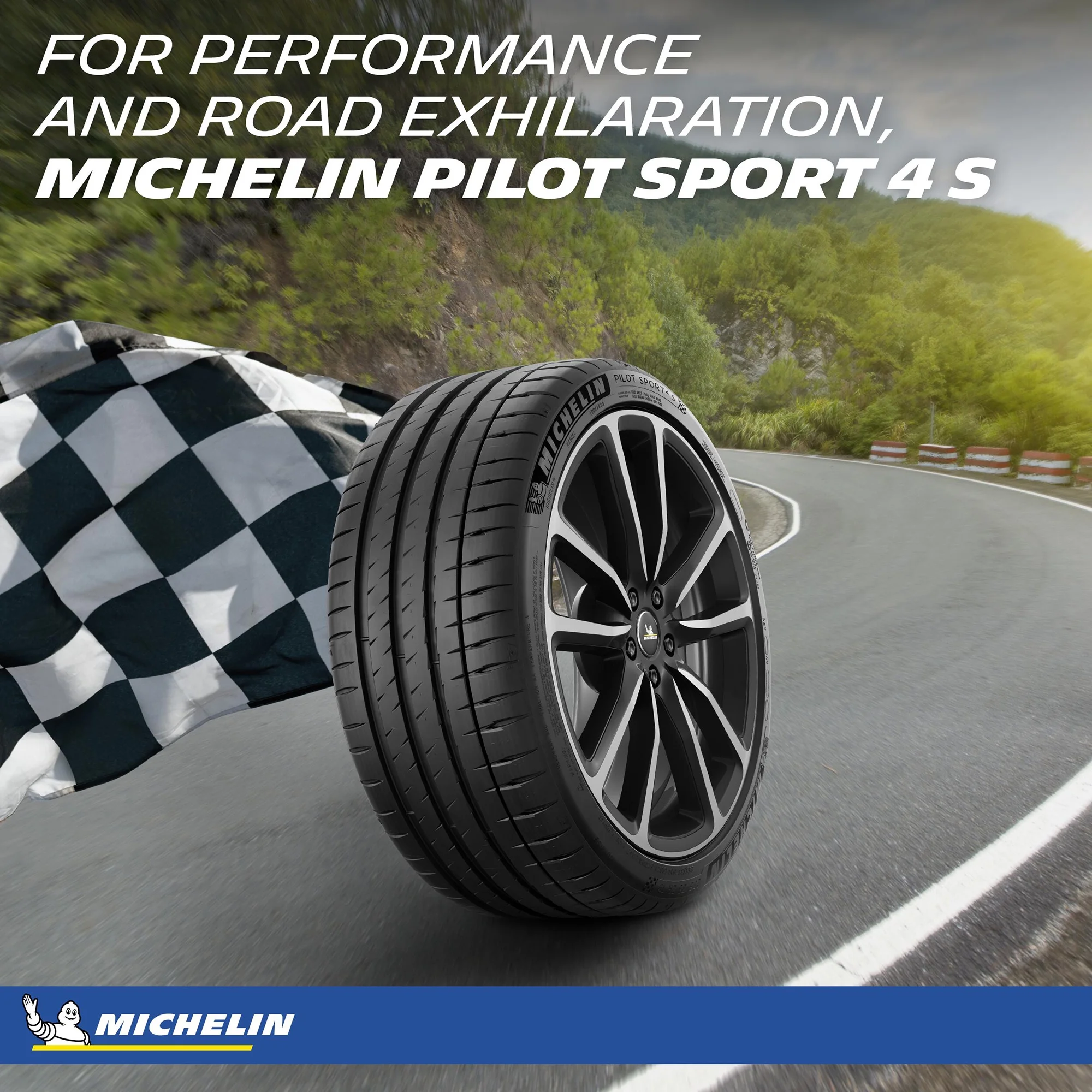 Michelin Pilot Sport All Season 4 215/55ZR17 98Y XL Tire