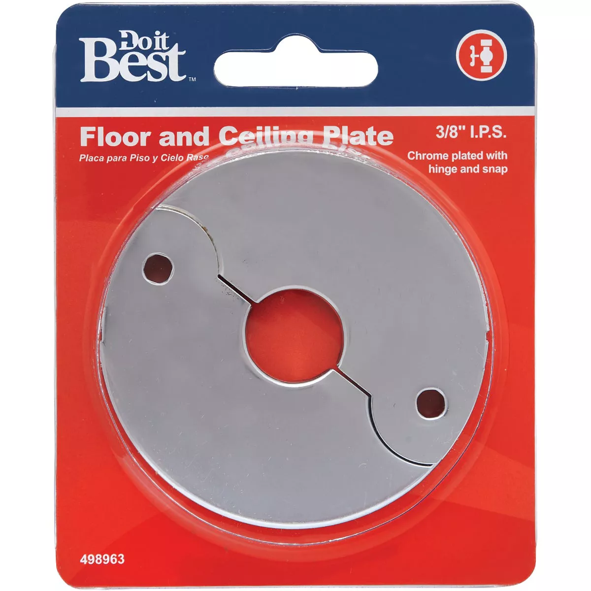 Do it Best Chrome-Plated 3/8 In. IPS Split Plate