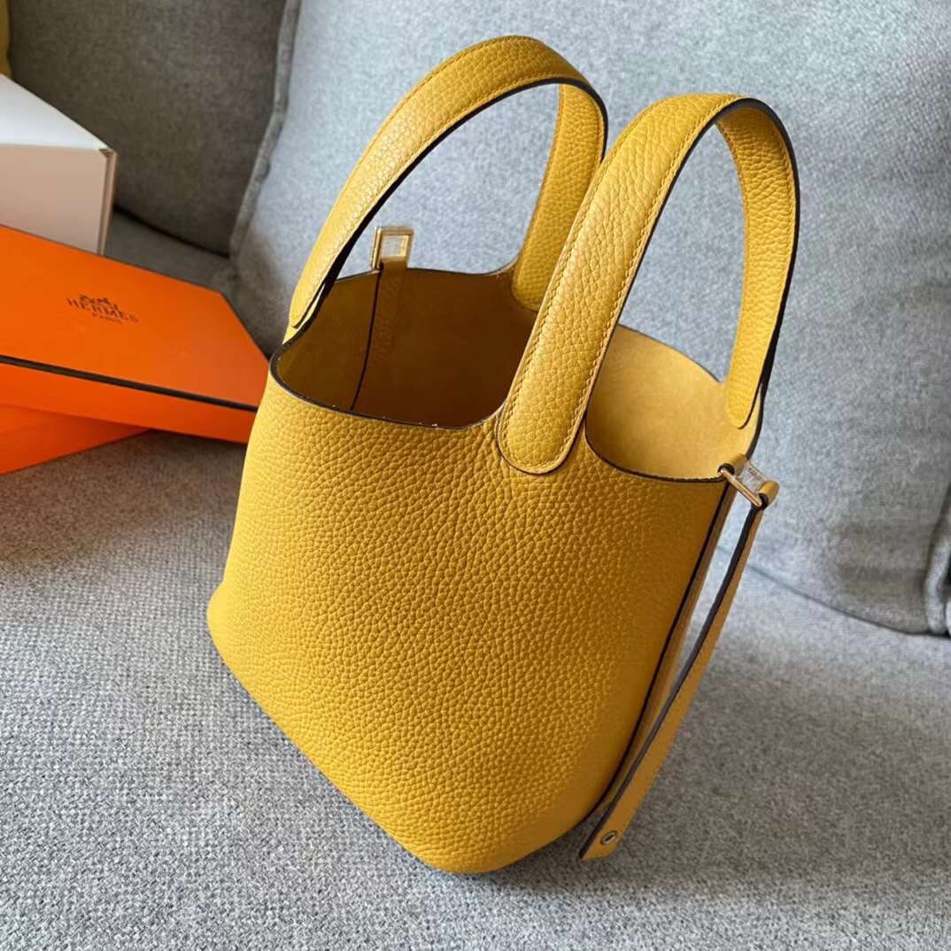 Hermès Picotin Leather 18cm Bag1:1High-quality replica