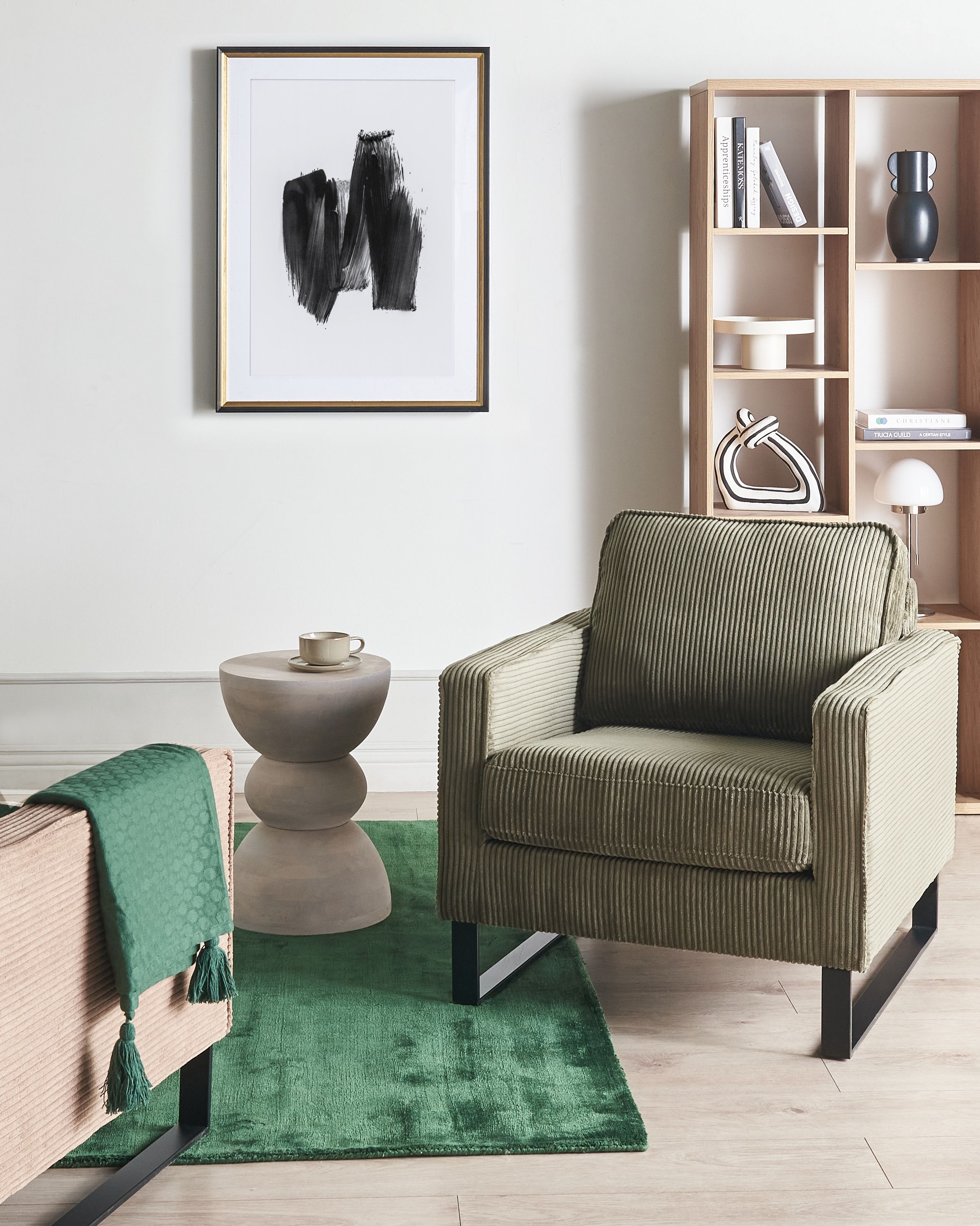 Armchair VIND Corduroy Green