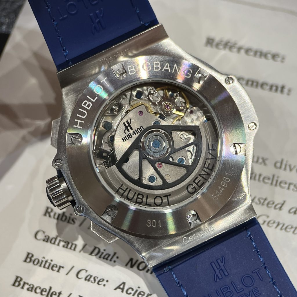 Hublot Replica Watch Big Bang HUB 4100 Blue Dial 44mm - Top club