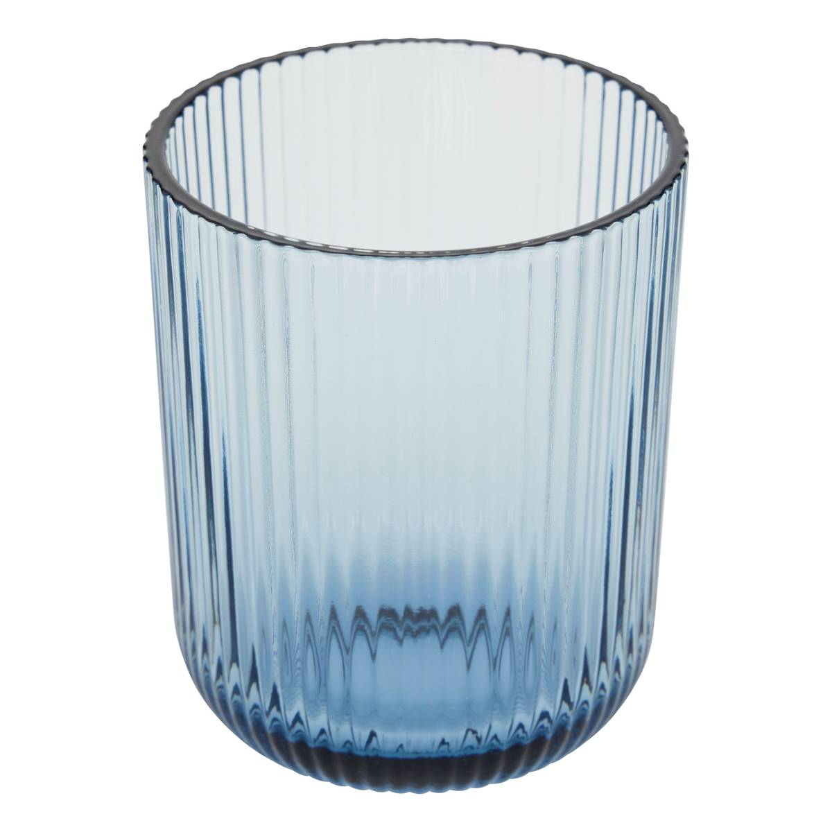 Low tumbler "Ema" Glass, Blue