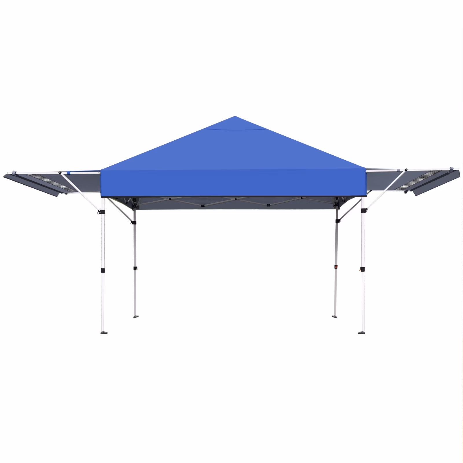Patiojoy 10x17ft Pop up Canopy 3 Height Adjustment Folding Tent with Roller Bag White - Image 7