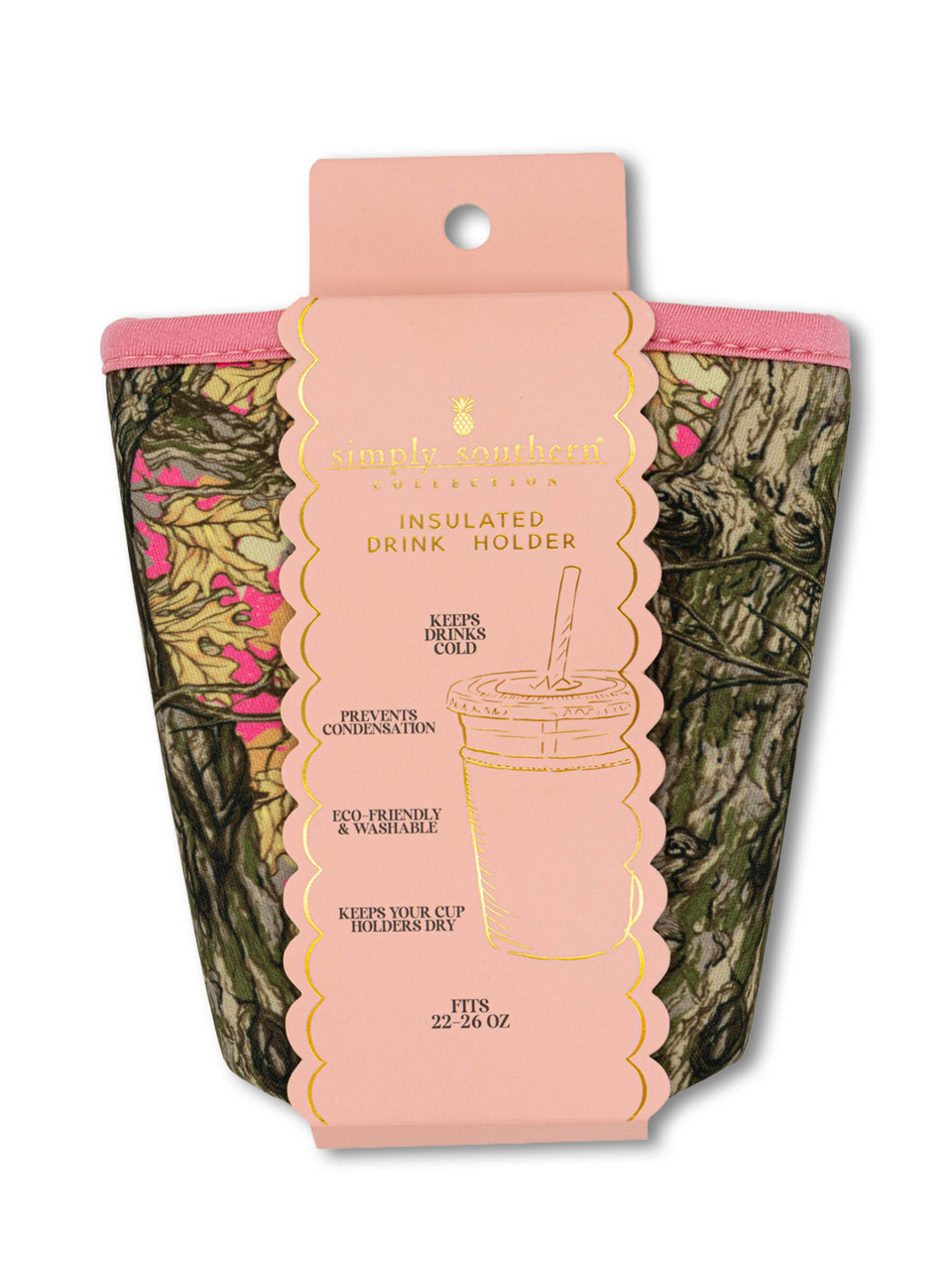 0126-DRINKSLEEVE-SM-PINKCAMO - Simply Southern Outlet