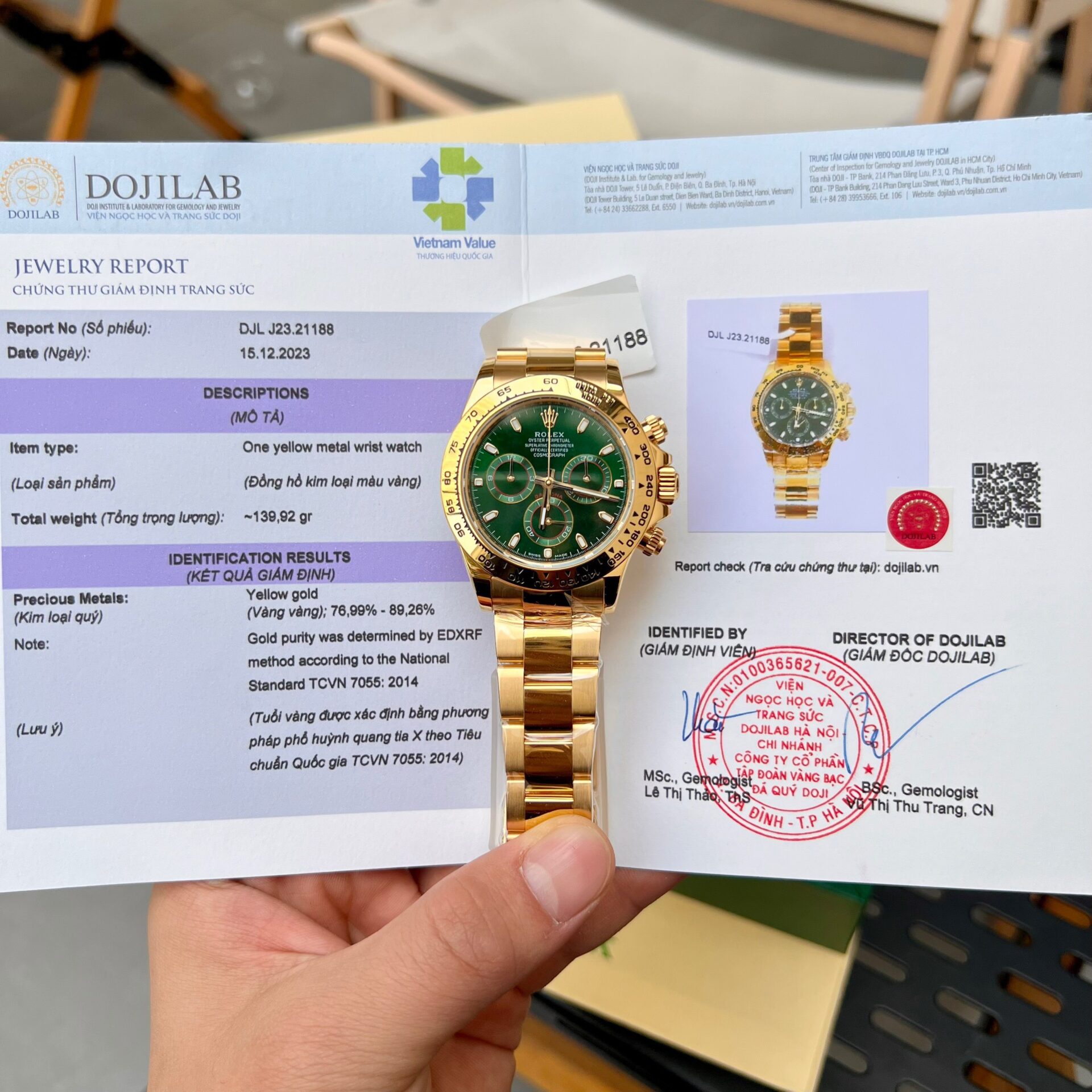 Rolex Daytona Loki Gold Wrapped Highest Quality Replica Watch 40mm - Elite Watch Atelier