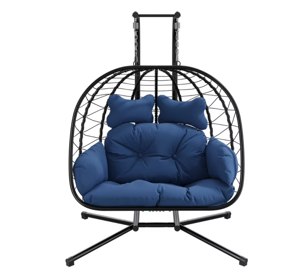 Double hanging chair - 700 lbs weight capacity