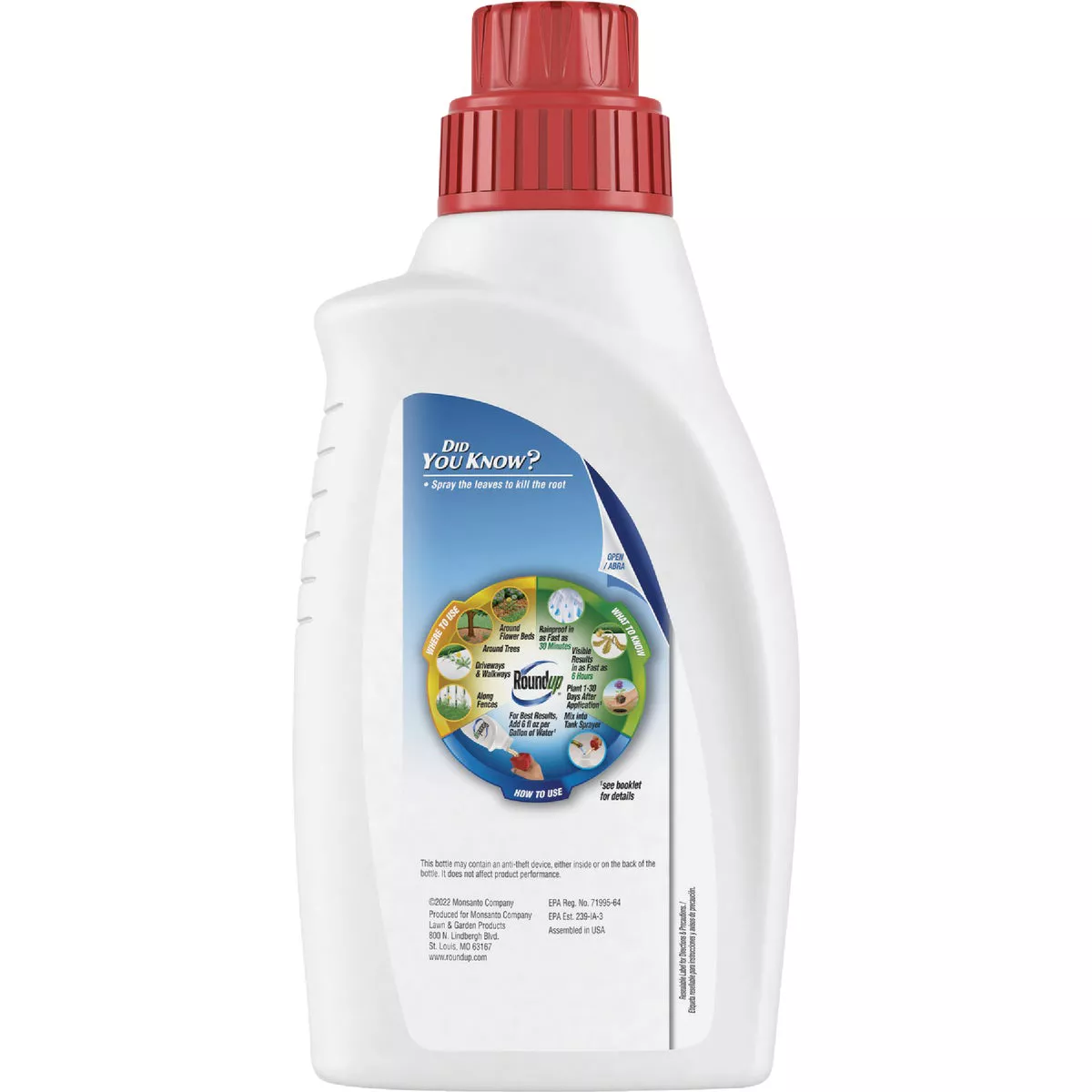 Roundup 35.2 Oz. Exclusive Formula Concentrate Weed & Grass Killer