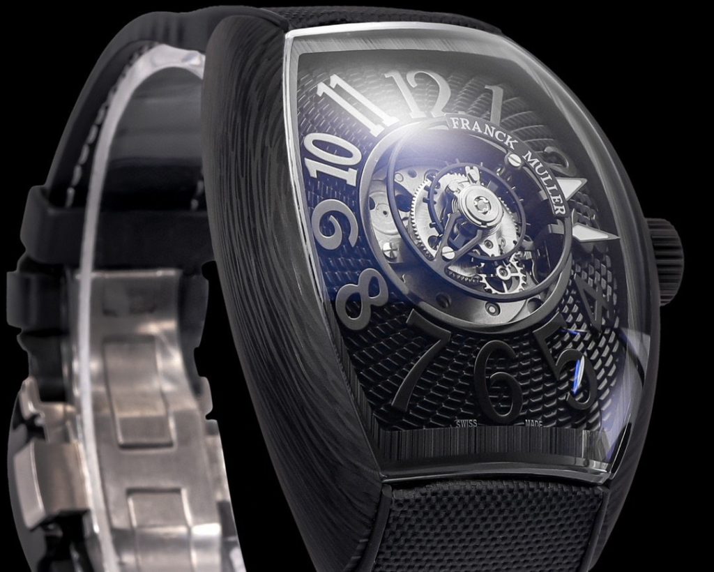 Franck Muller Grand Central Tourbillon Carbon Best Replica Watch 45mm - Top club