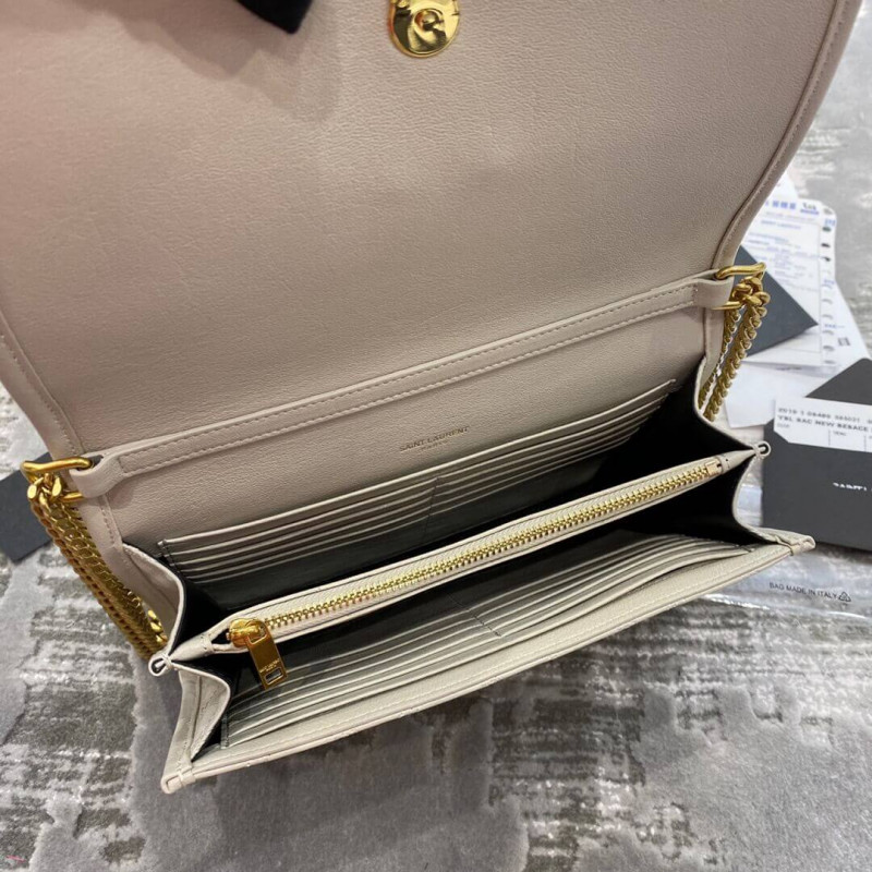 Replica Saint Laurent Becky Chain Wallet In Quilted Lambskin 5850311:1High-quality replica