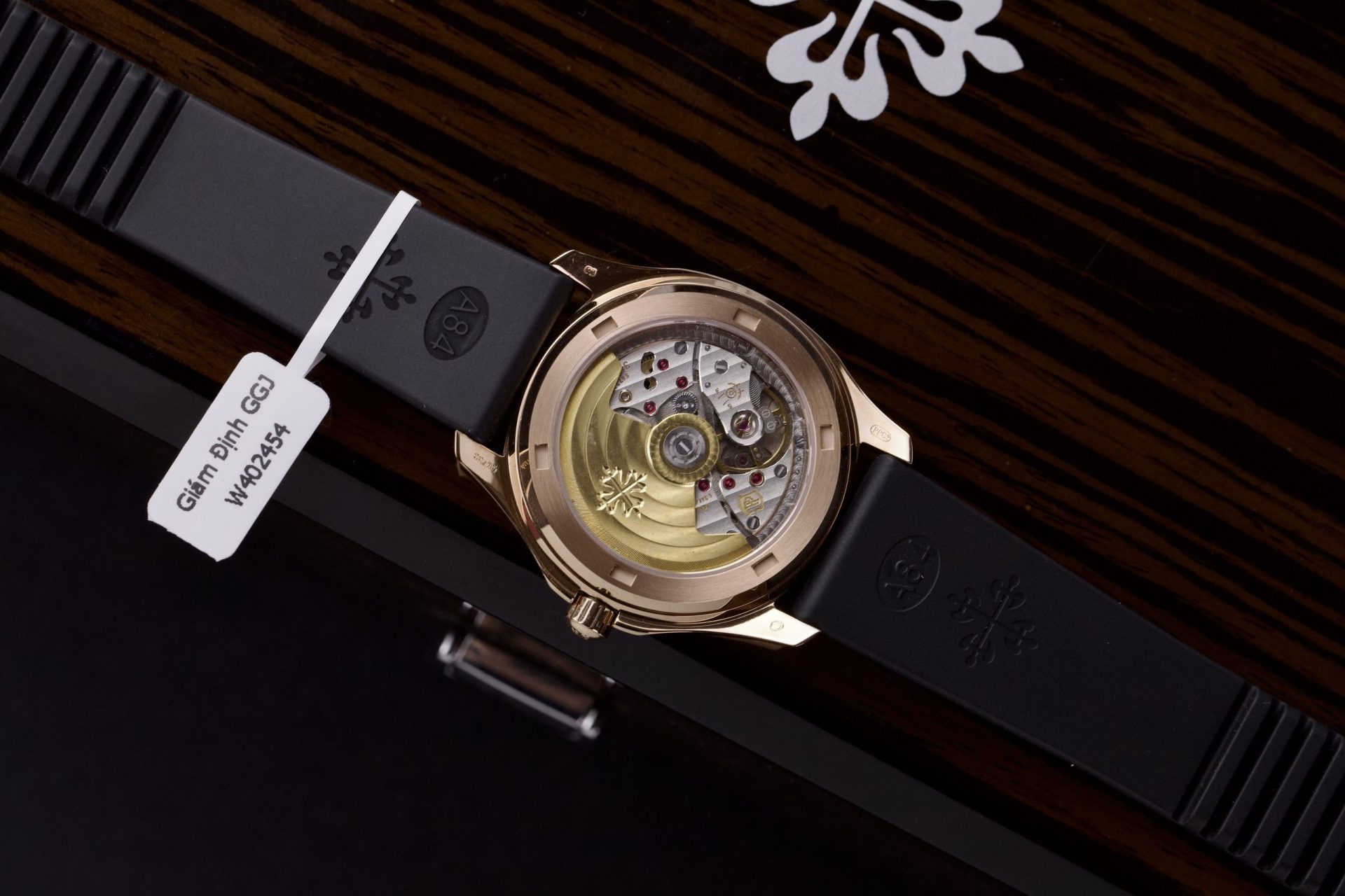 Patek Philippe Replica 1:1 Watch Aquanaut 5067 Moissanite Diamond Rose Gold Plated 35.6mm - Top club