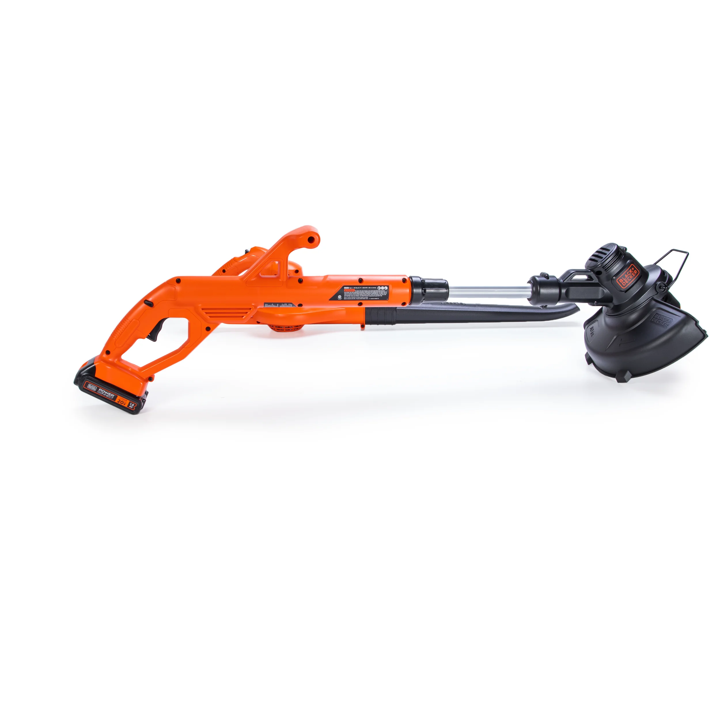 BLACK+DECKER 20V MAX* Lithium 10 In. String Trimmer/Edger + Hard Surface Sweeper Combo Kit, LCC221 - Image 25