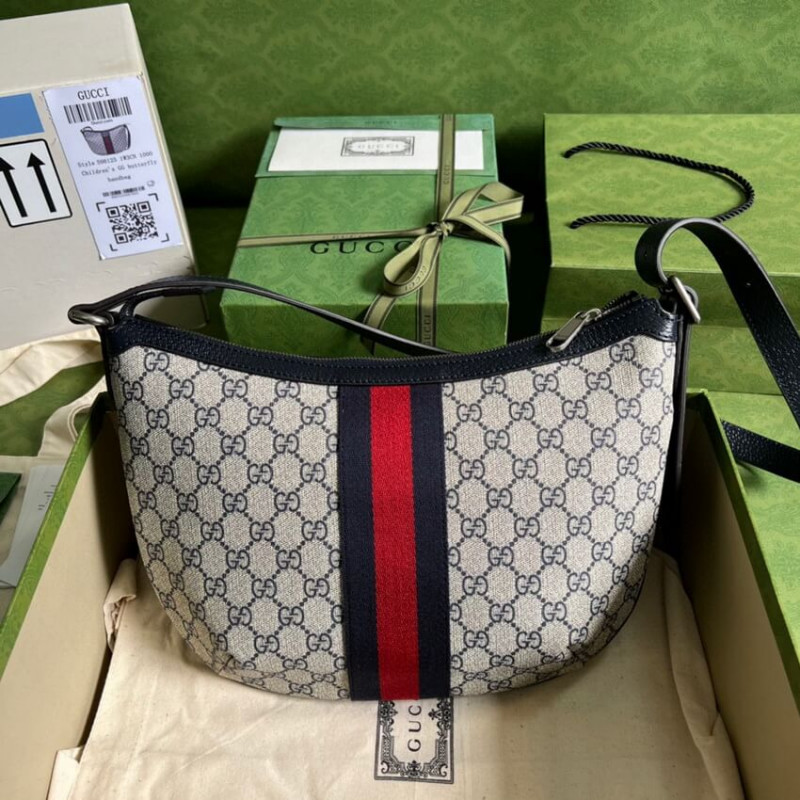 Replica Gucci Ophidia Gg Small Shoulder Bag 598125 In Blue1:1High-quality replica