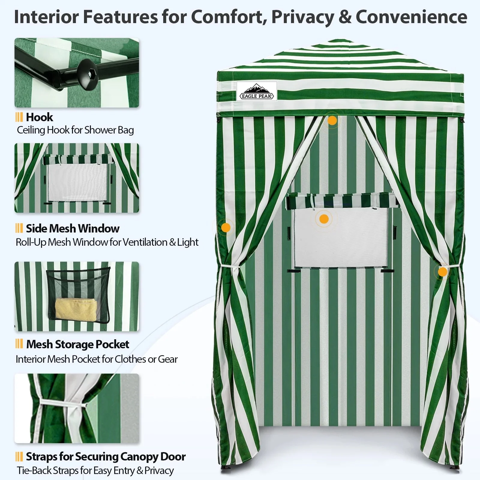 EAGLE PEAK Ultra Compact 4 ft x 4 ft Pop-Up Changing Room Canopy - Flex - Image 111 EAGLE PEAK Ultra Compact 4 ft x 4 ft Pop-Up Changing Room Canopy - Flex - Image 111