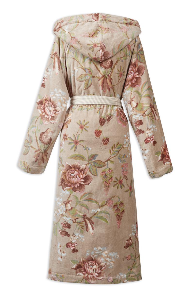 Pip Studio Secret Garden Badjas - Khaki - XL