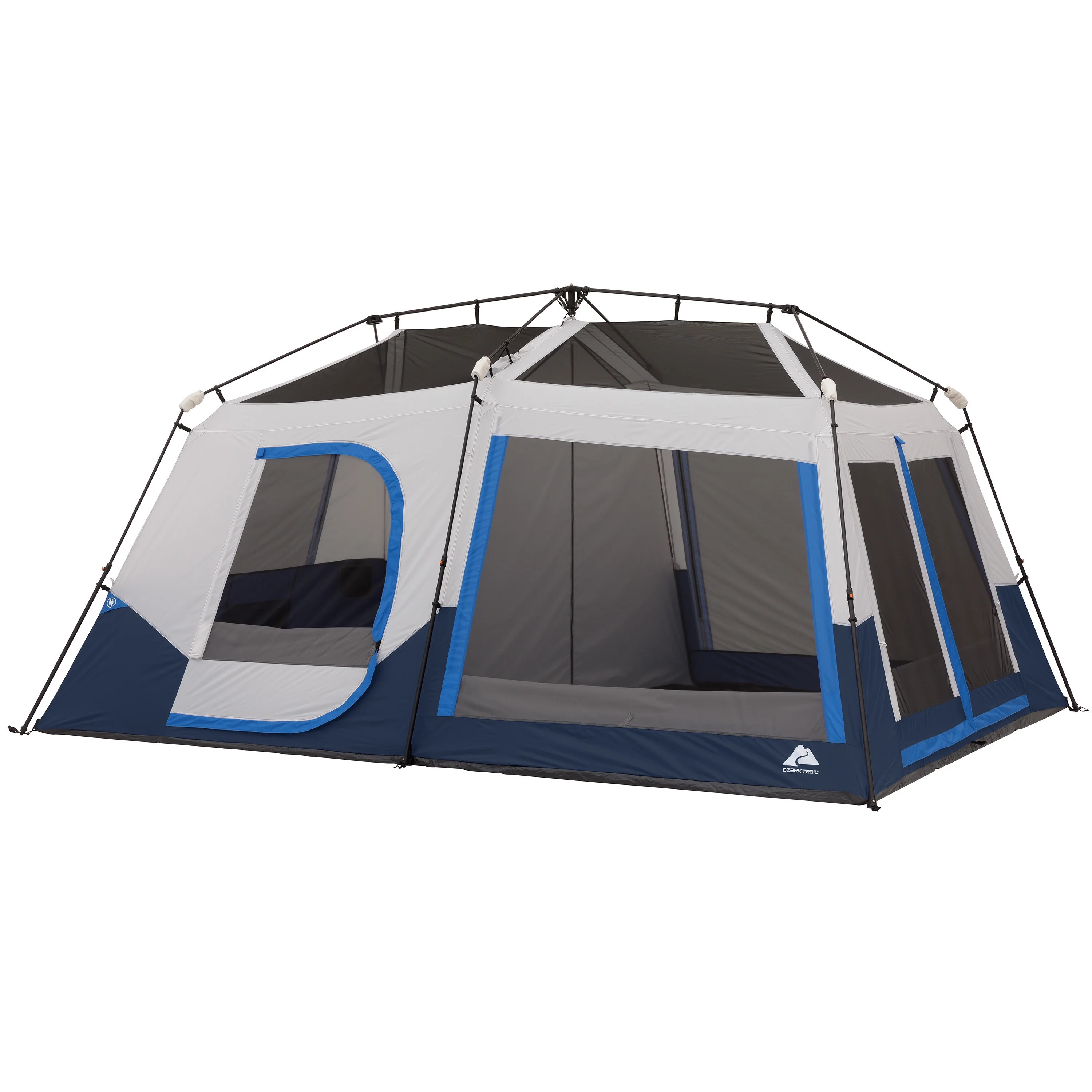 Ozark Trail 10-Person Cabin Tent with LED Lighted Poles - Image 3