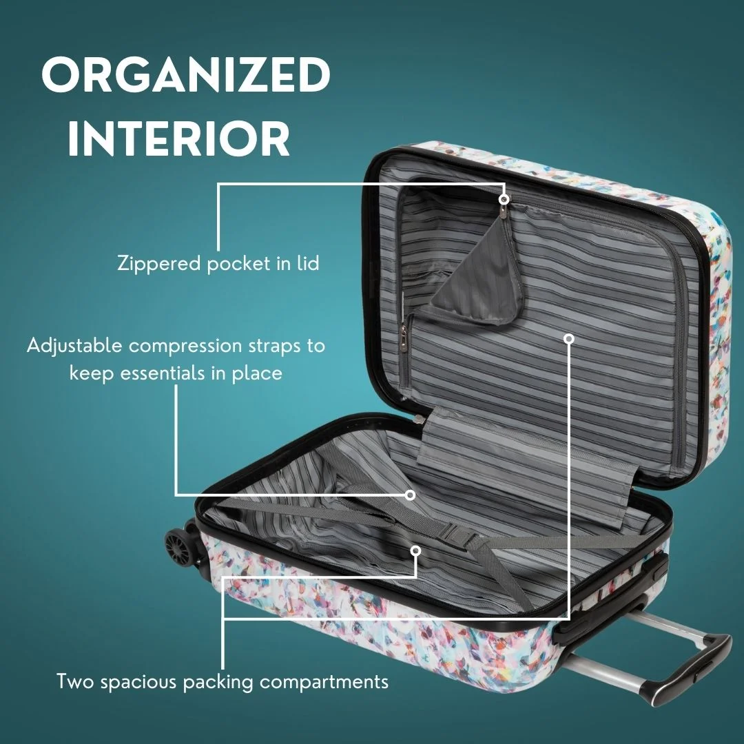 Skyway Luggage Epic 2.0 24" Hardside 8-Wheel Medium Check-In Spinner - Image 4