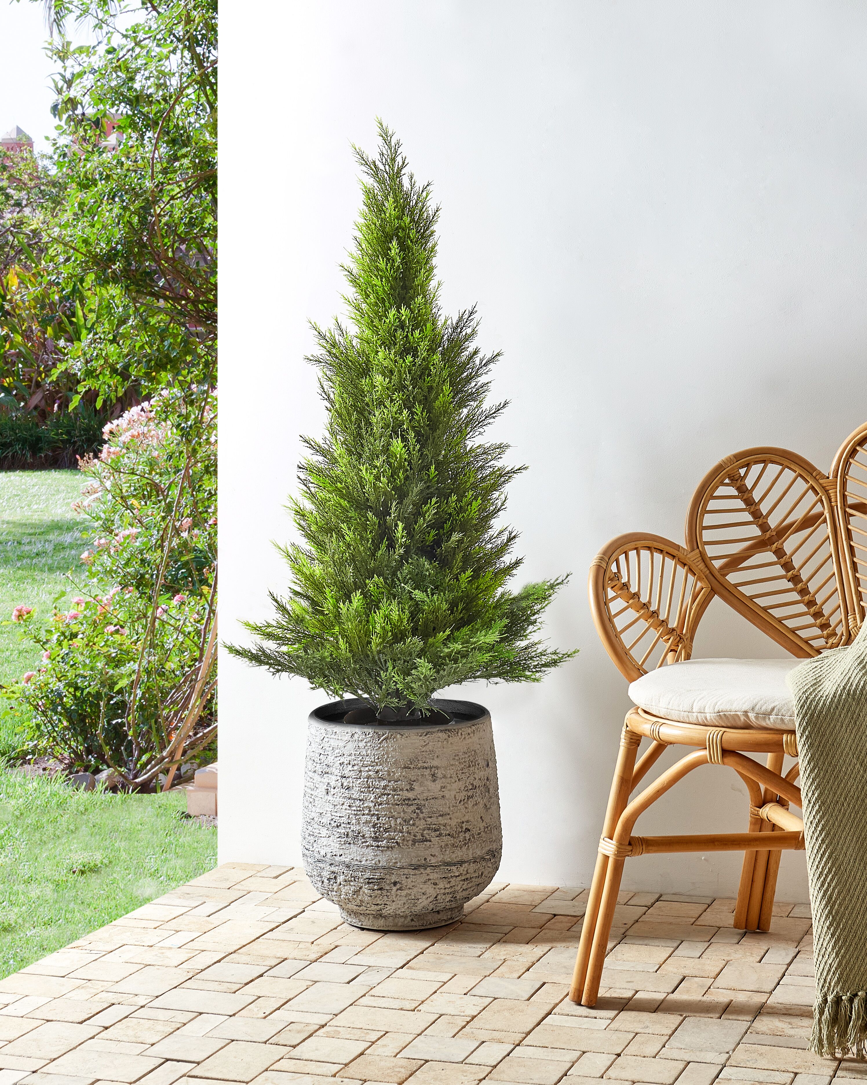 Artificial Plant CEDAR TREE 120 cm Green