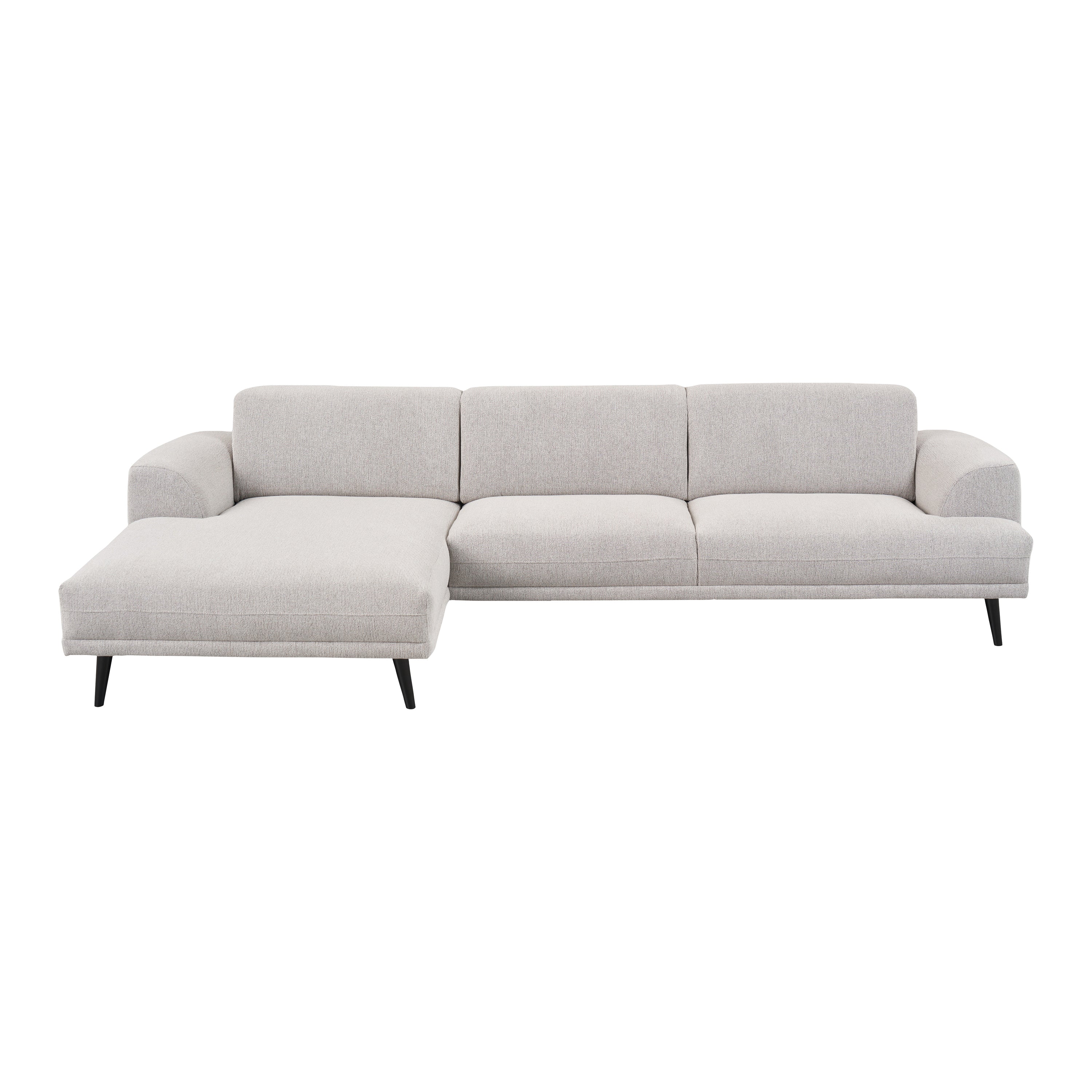 Blokker Flair Hoekbank met Chaise Longue Links - Naturel Melange