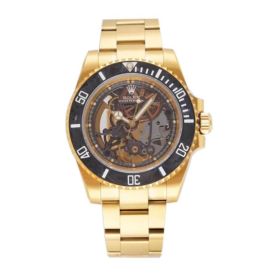 Rolex Oyster Skeleton Gold 114200 Replica - Top club