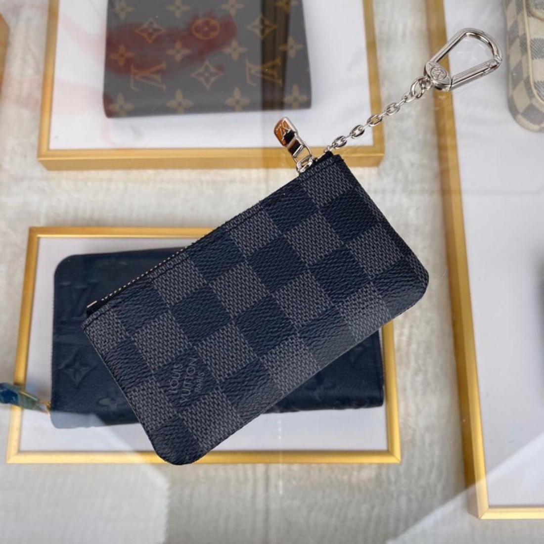 Louis Vuitton LV Key & Coin Wallet1:1High-quality replica