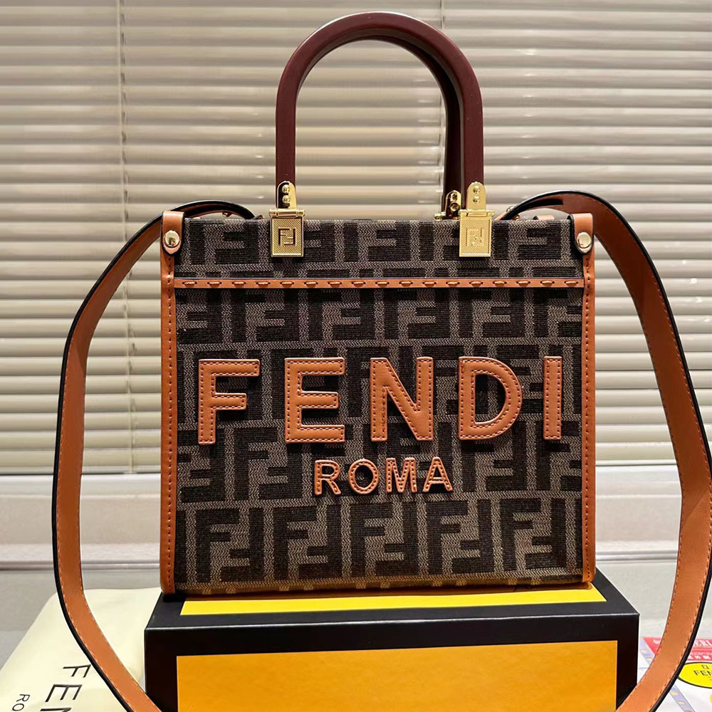 FENDI Sunshine Hot Stamping Bags Small(Replica) - Replicaclubs