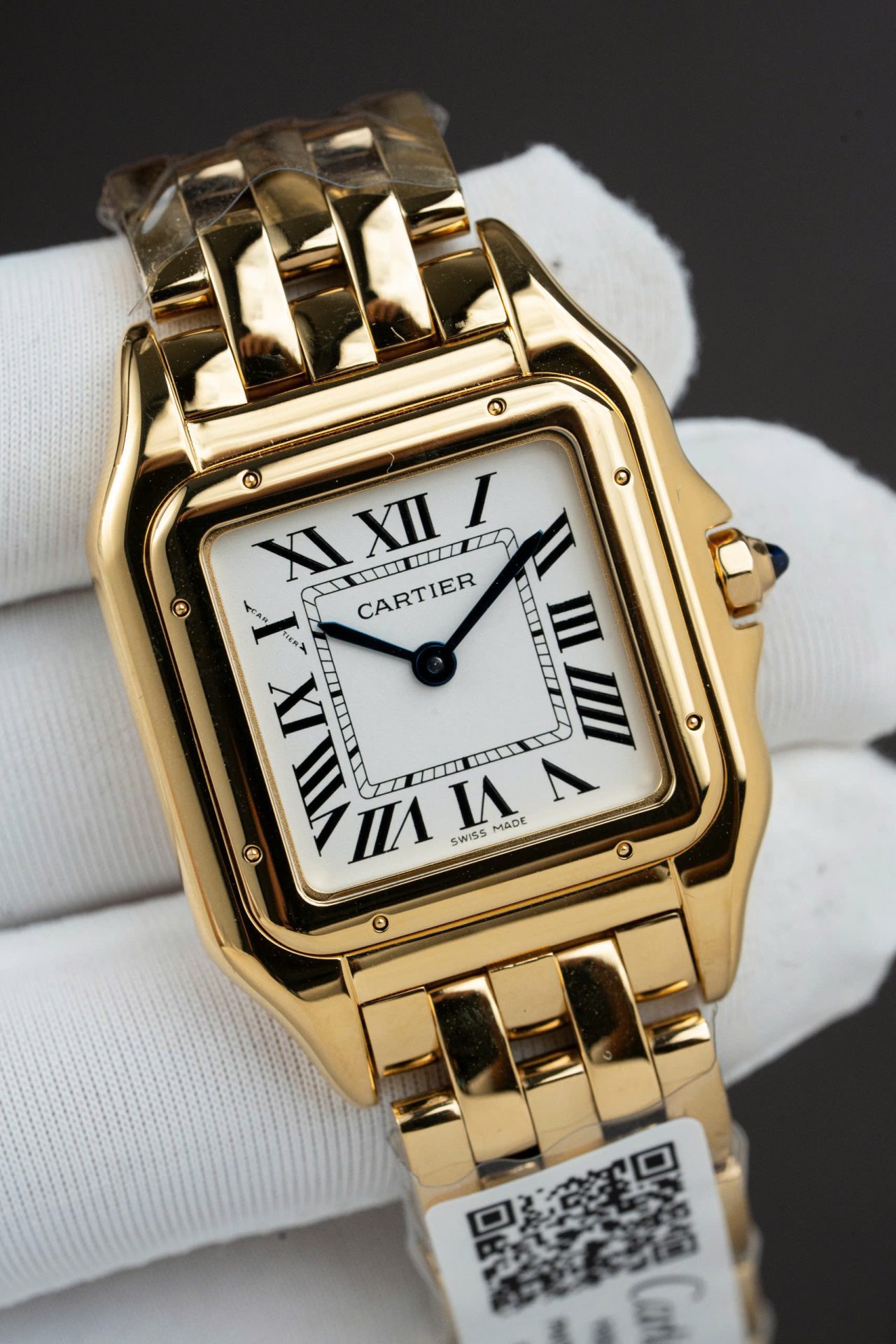 Cartier Panthere WGPN0009 Fake Watch White Dial Metal Wire 27x37mm - Top club
