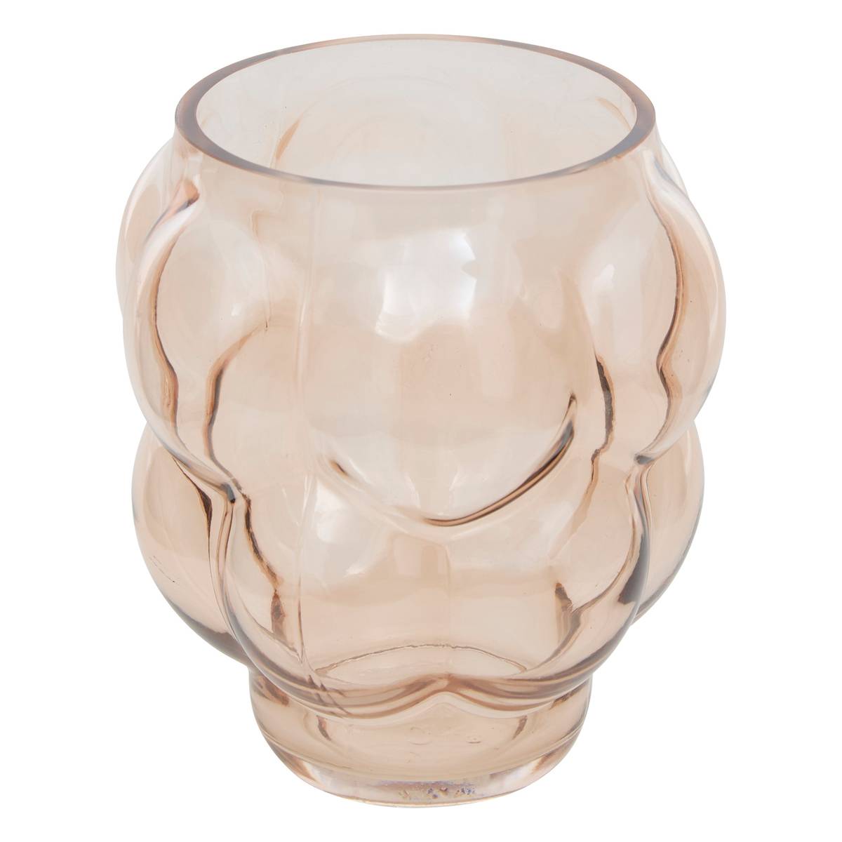 Vase "Edia" Light pink, H.18.5 cm