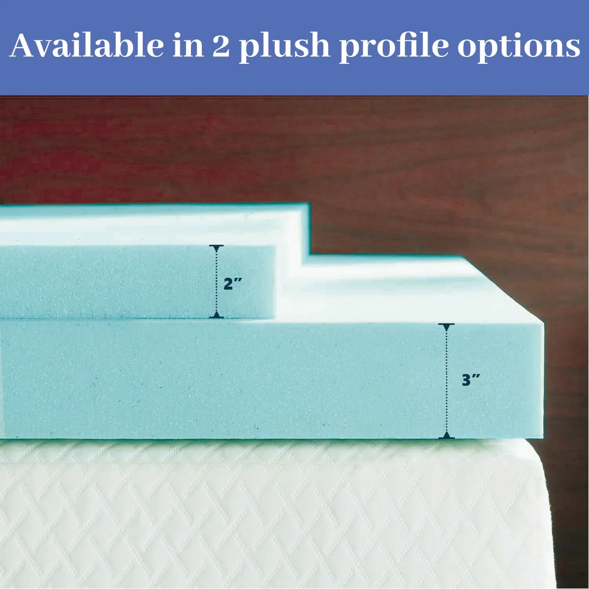 3 Inch Gel Memory Foam Mattress Topper for Pressure Relief,Cooling Gel Infused Foam Mattress Topper, Premium Soft Cooling Sleep,CertiPUR-US and Oeko-TEX Certified - Twin